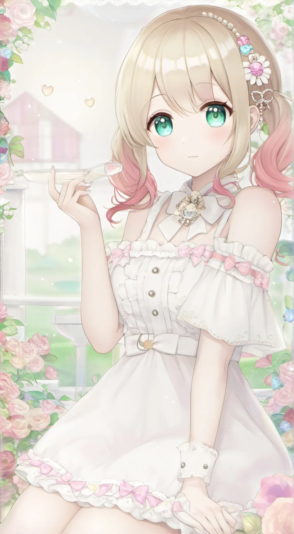 ai character: Charlotte  background