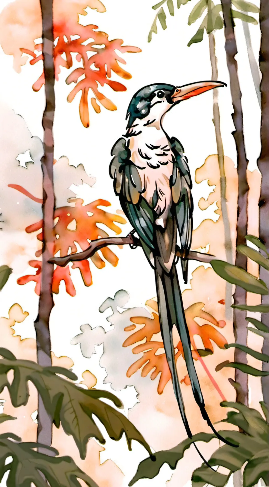 ai character: Female dinosaurs background