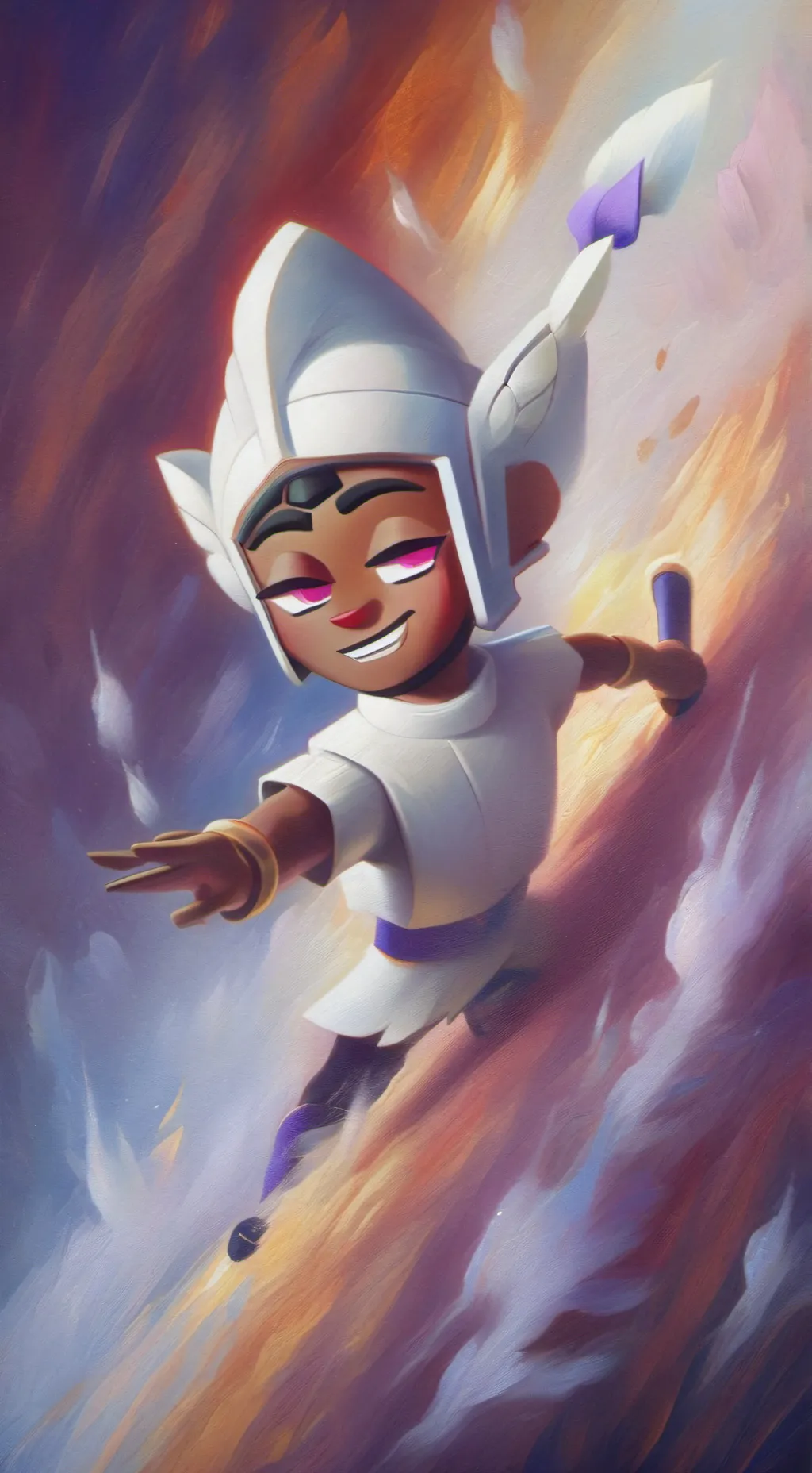 ai character: Sprunki hater background