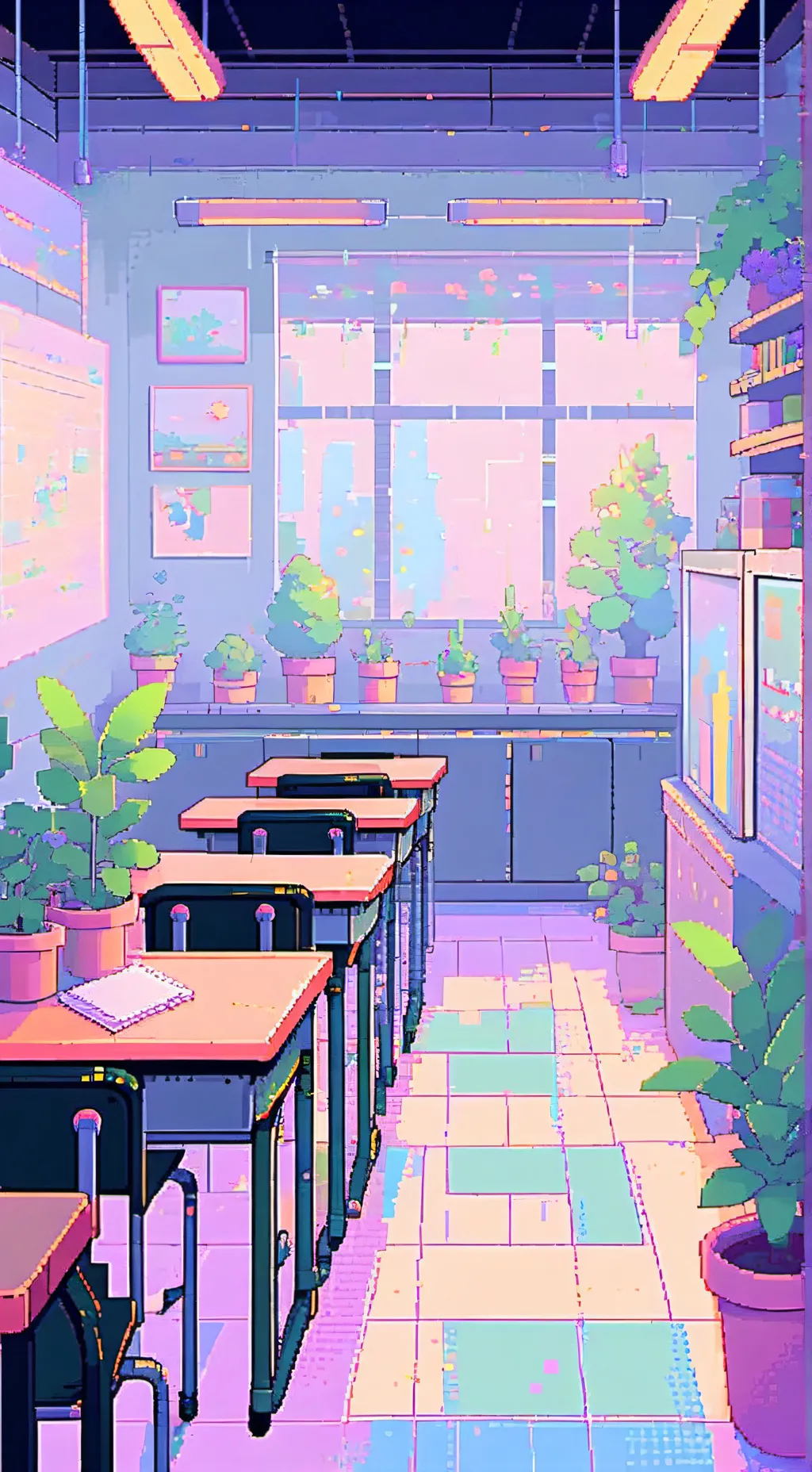 ai character: classroom 6-5 background