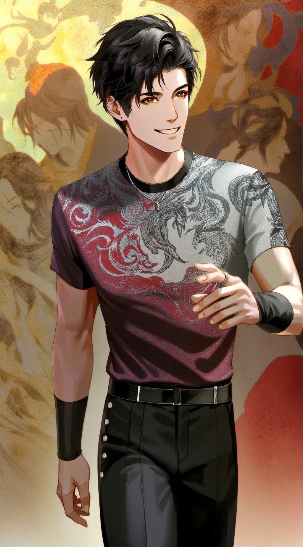 ai character: Onyx background