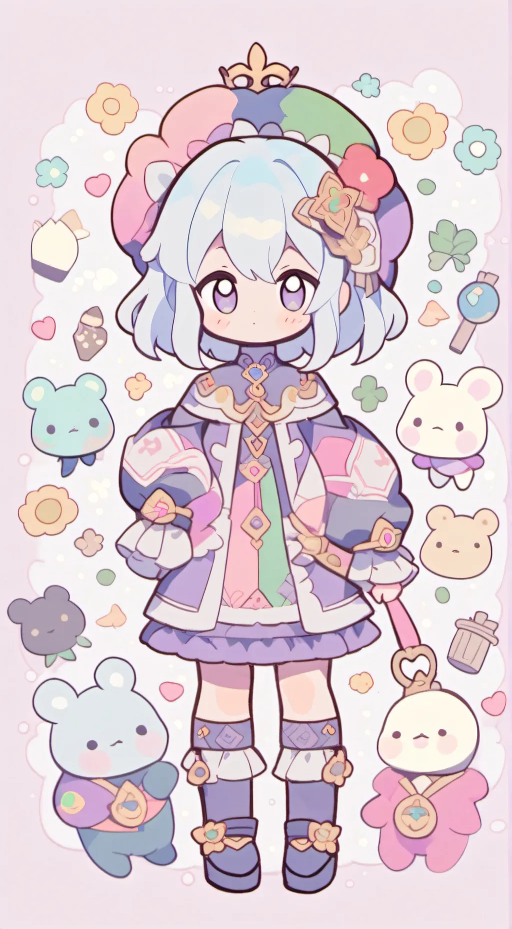 ai character: Julia  background