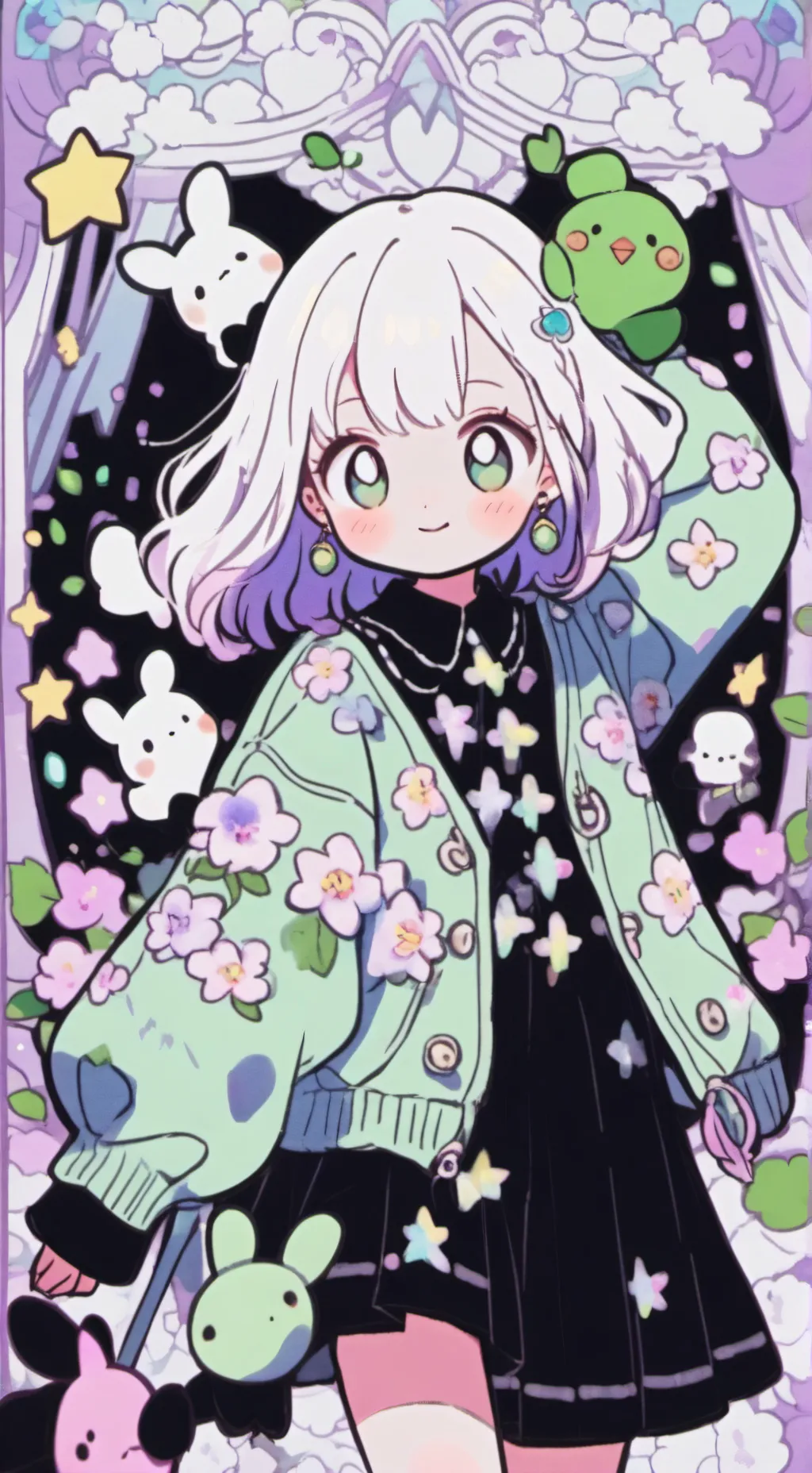 ai character: MUDRER DRONES 5 background