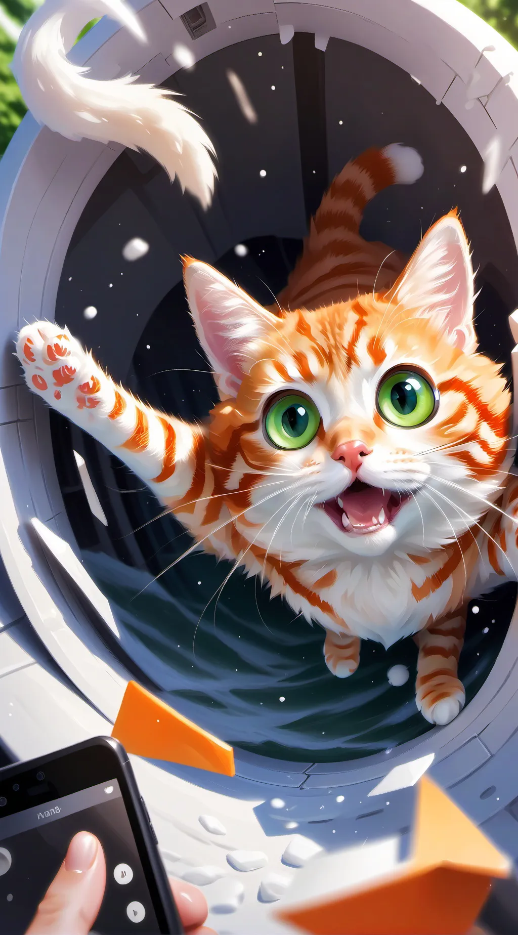 ai character: Fluffmuffin background