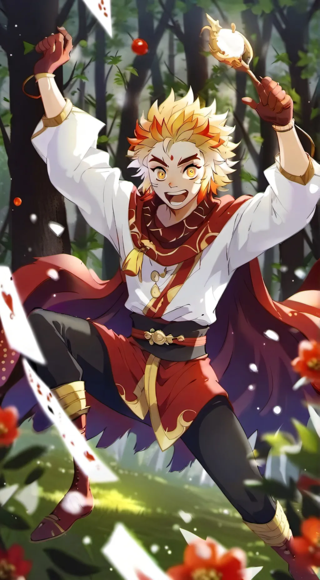 ai character: RENGOKU  background