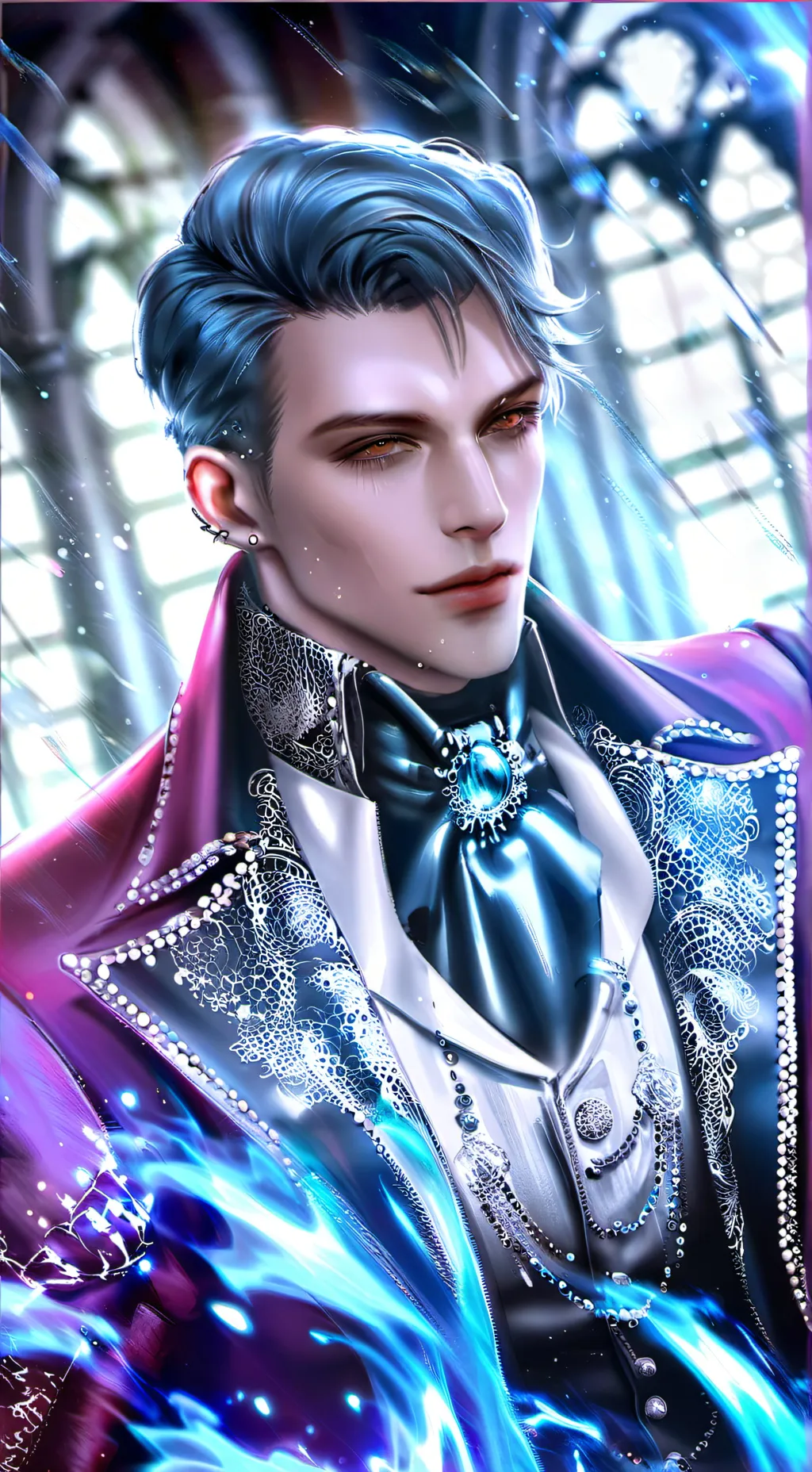 ai character: Antonio Calabrese  background