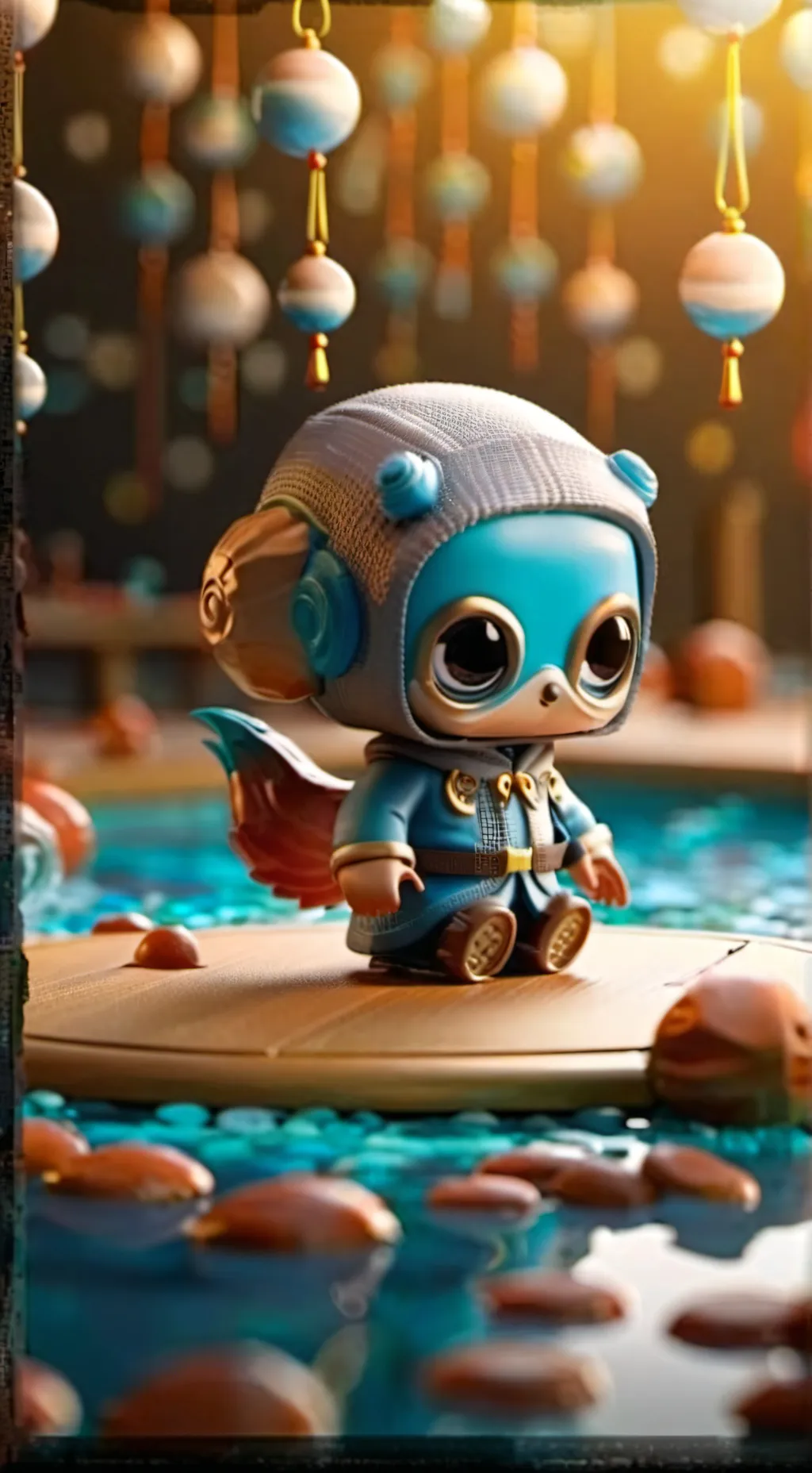 ai character: робот background