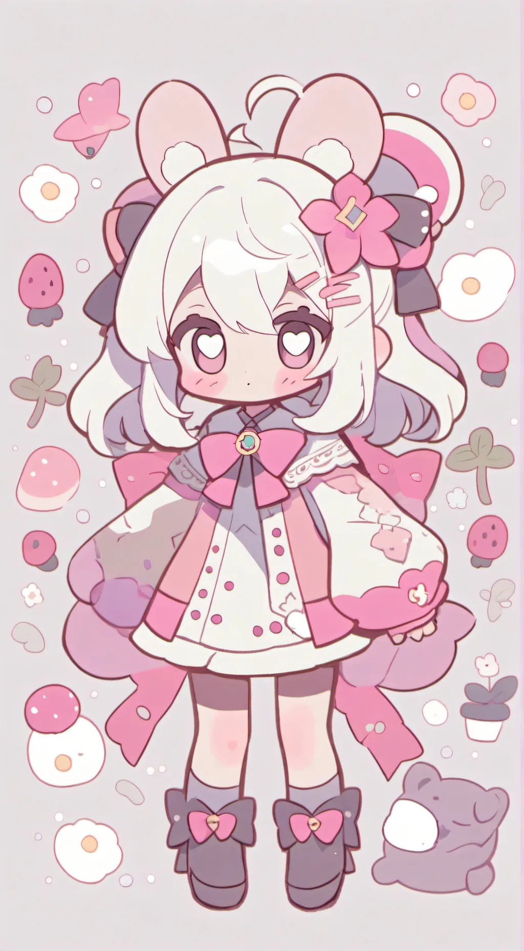 ai character: mha reto background