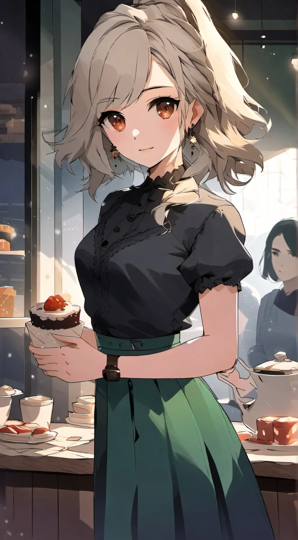 ai character: Alison  background