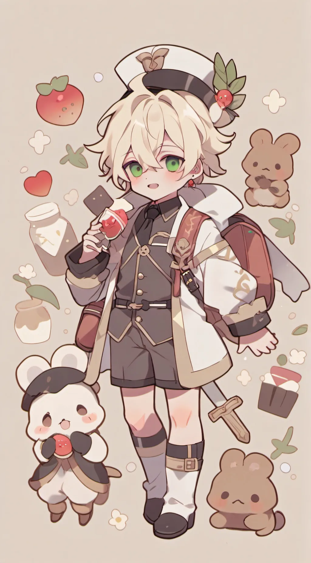 ai character: Sanem background