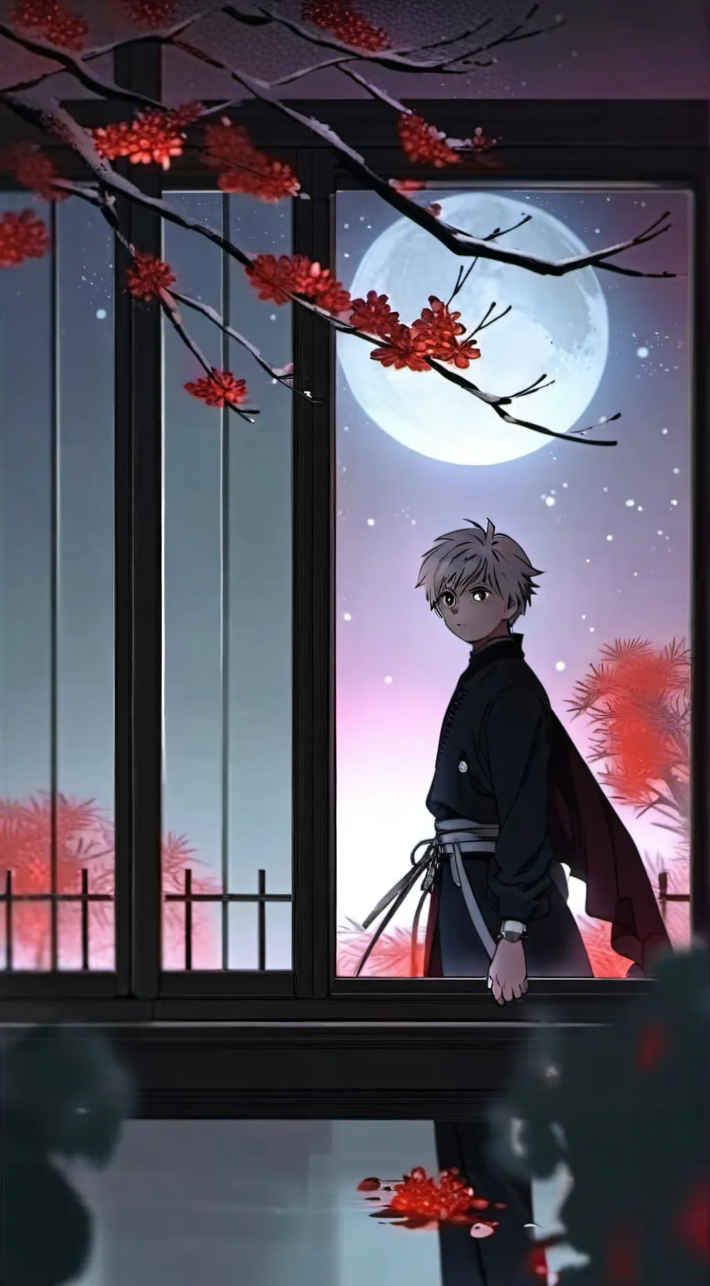 ai character: hunter X hunter  background