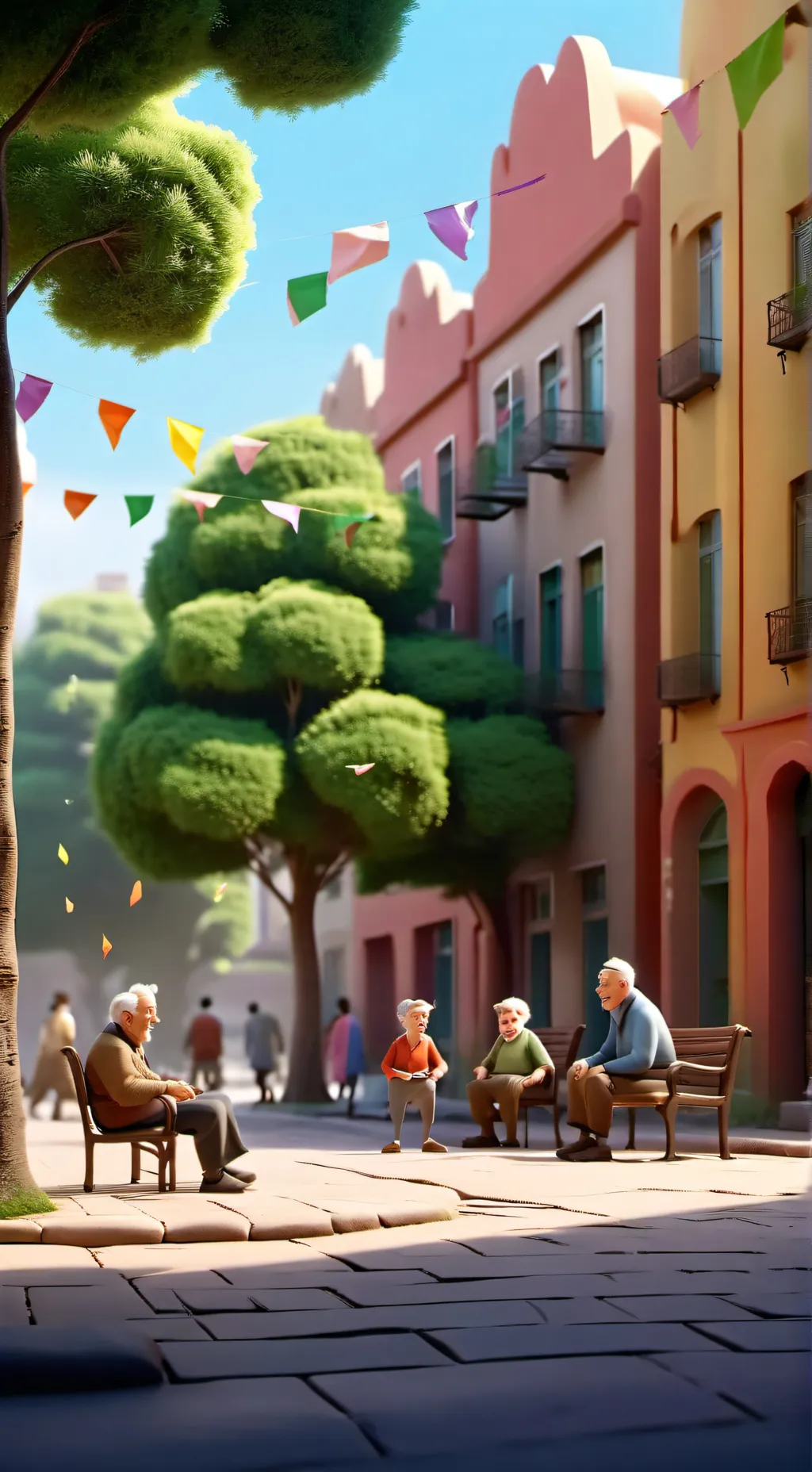 ai character: Your house?? background