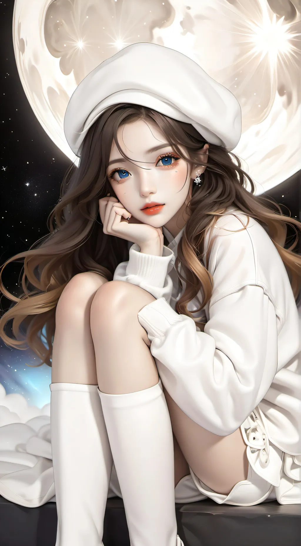 ai character: Екатерина background