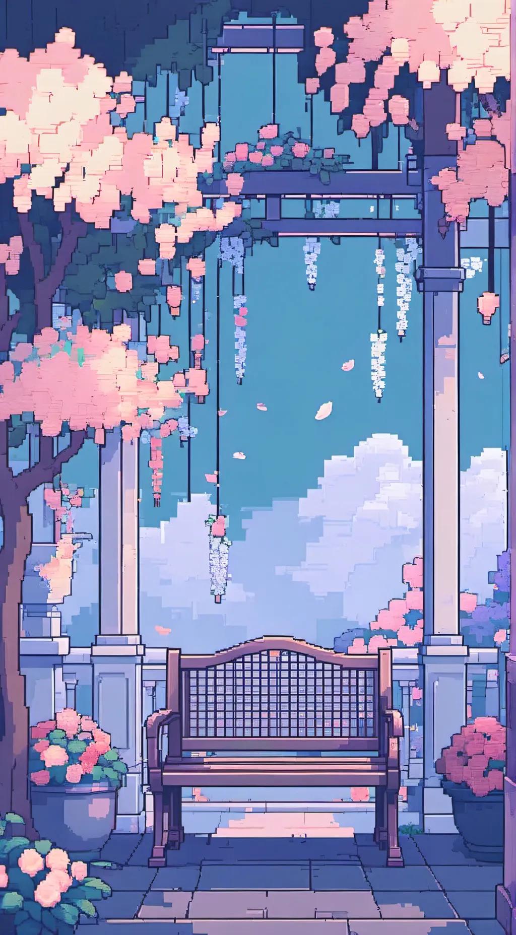 ai character: DW Gardening AU background