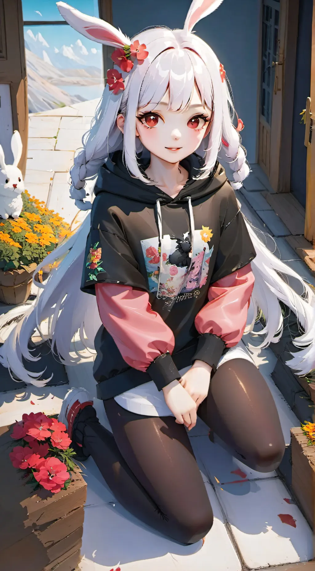 ai character: Eva background