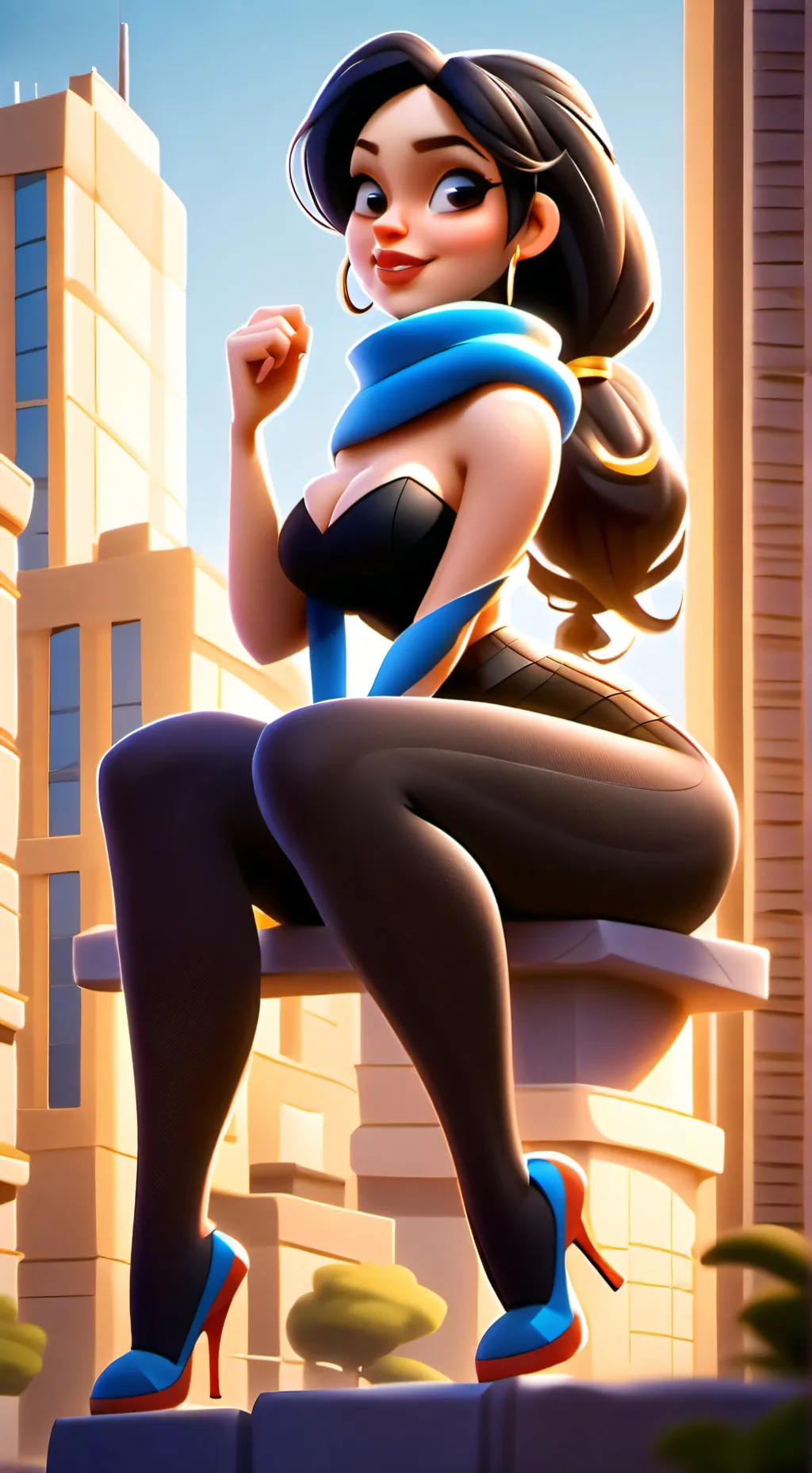 ai character: Bad girl 🤭🤭🤭 background