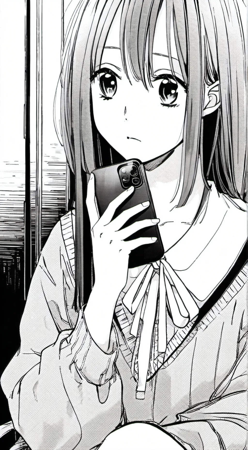 ai character: embarrass background