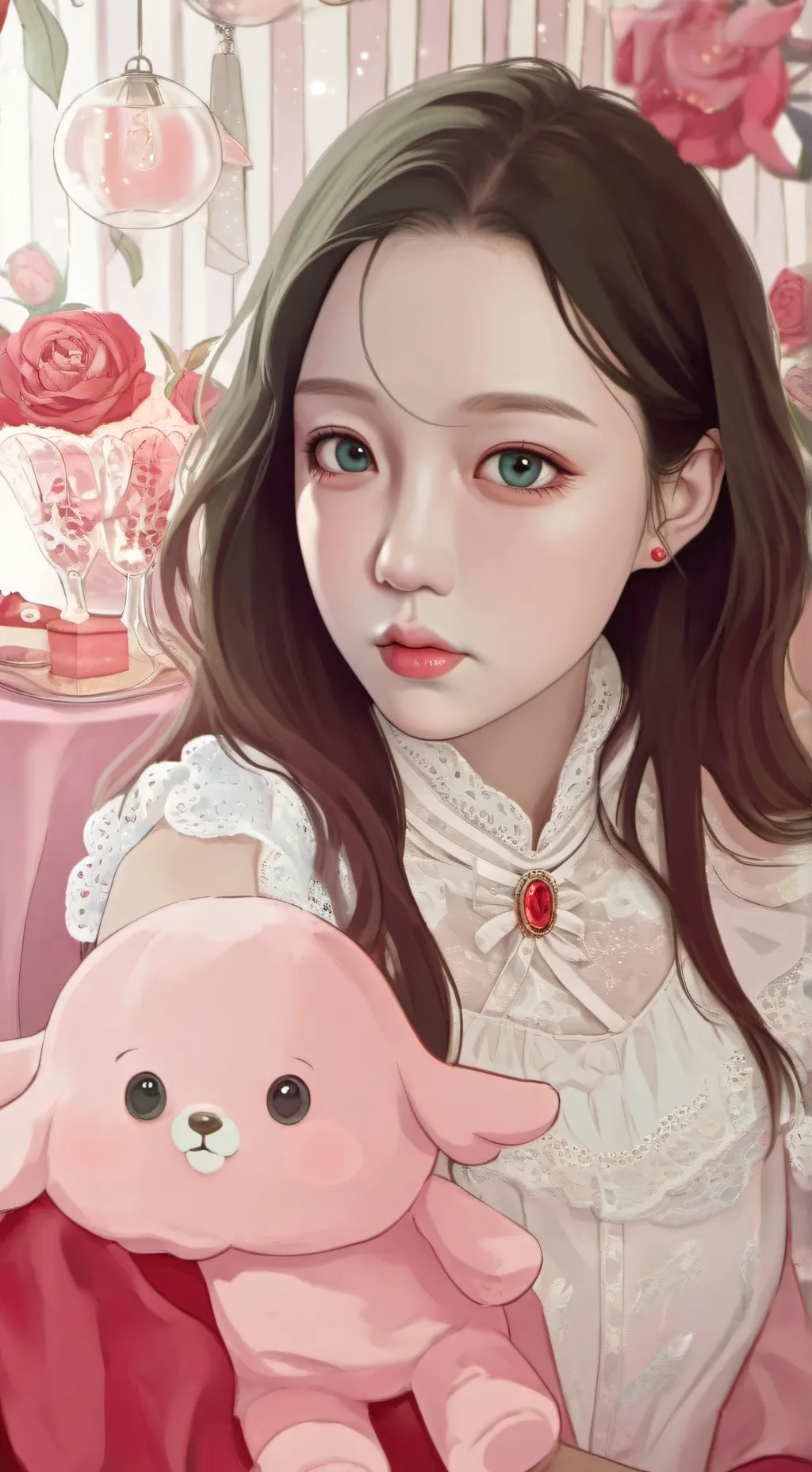 ai character: Милли background