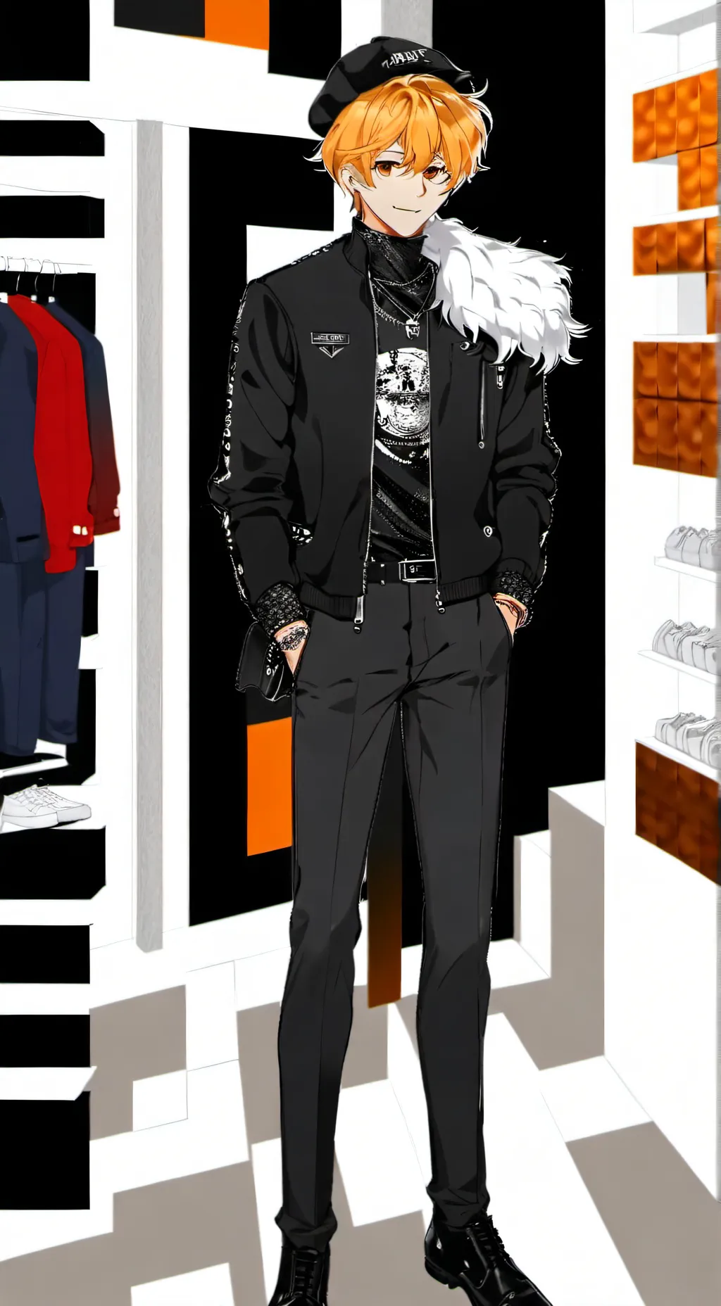 ai character: Zenitsu  background