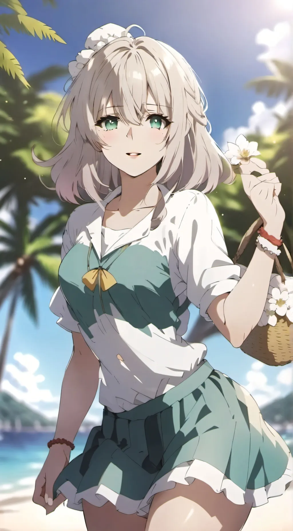 ai character: Valentina  background