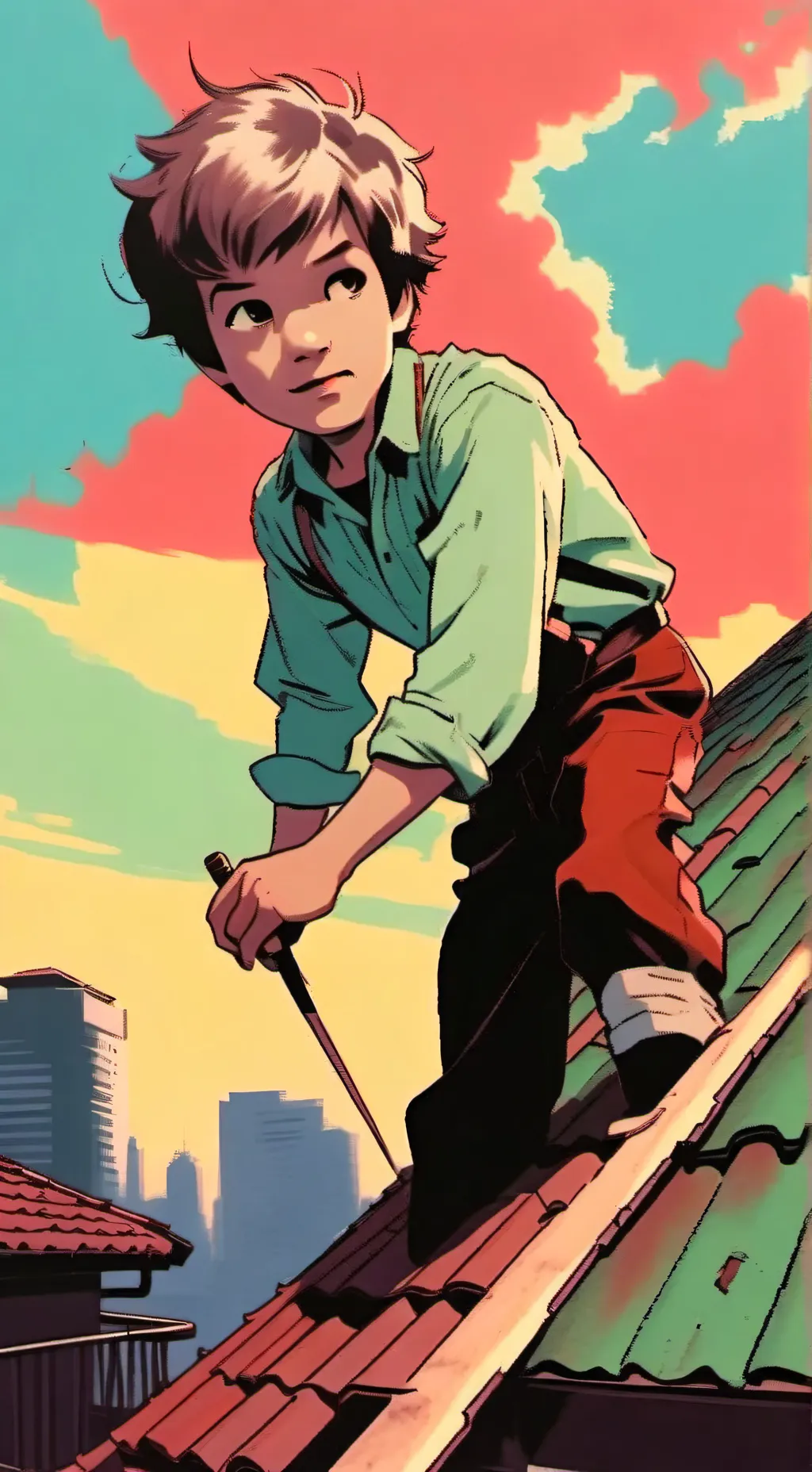 ai character: the good venom  background