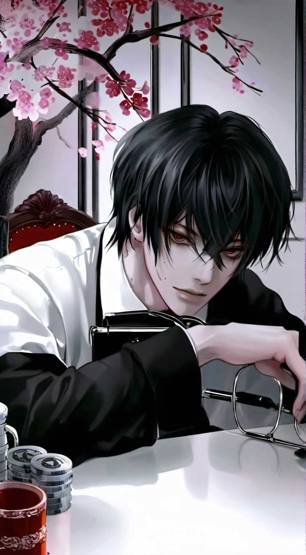 ai character: Leo background