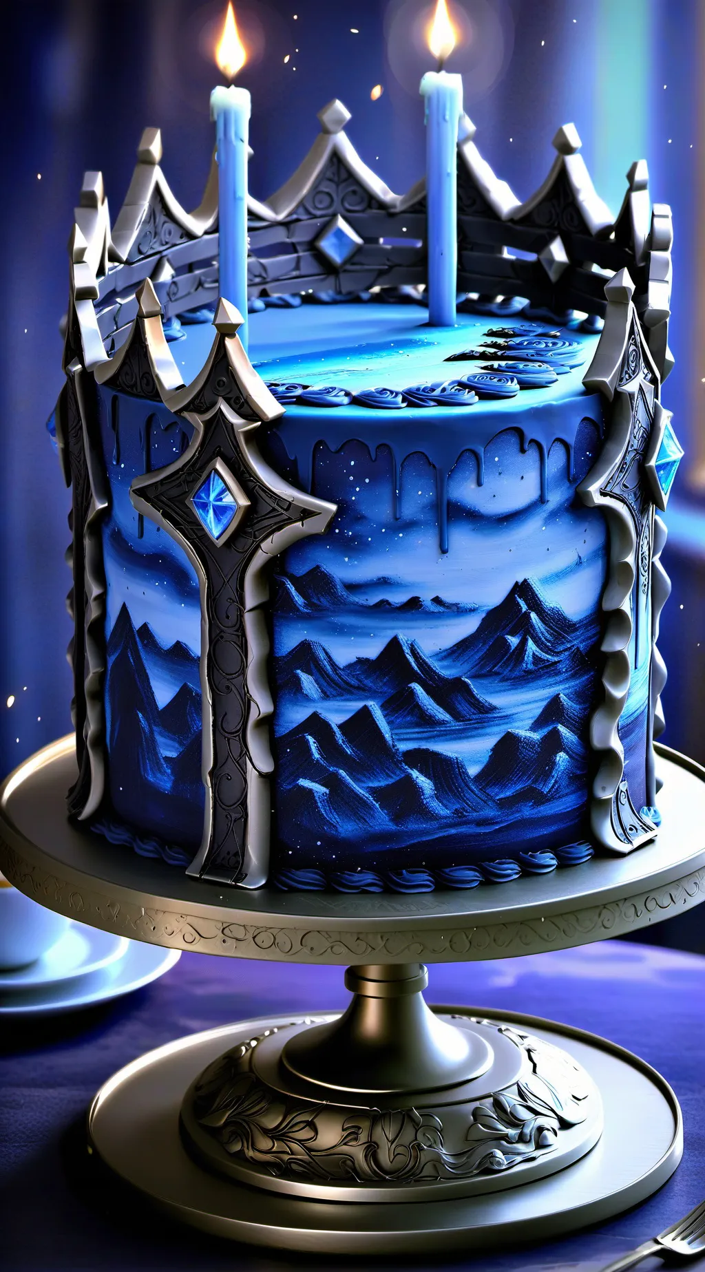 ai character: HAPPY B-DAY MARCH! background