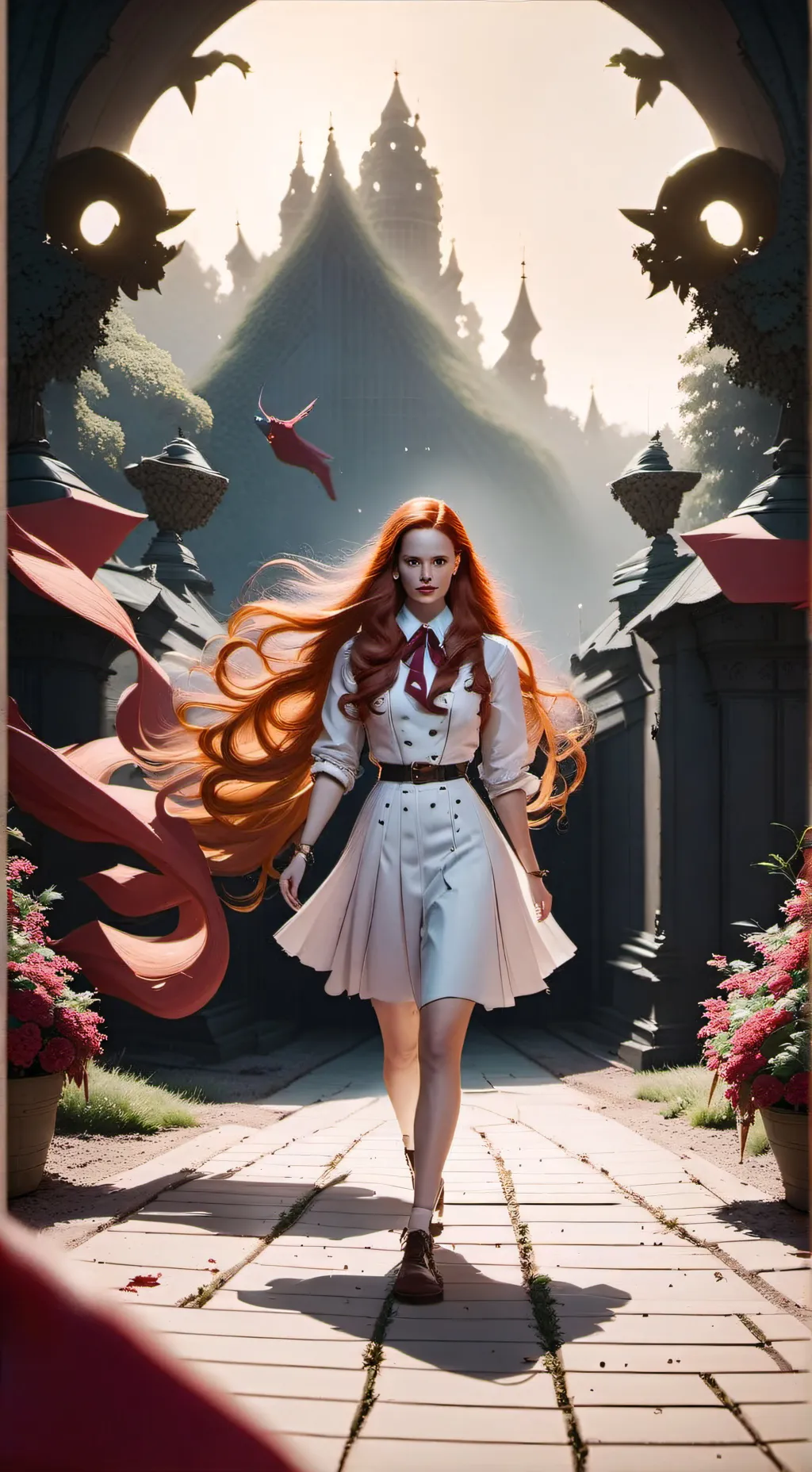 ai character: Cheryl Blossom background