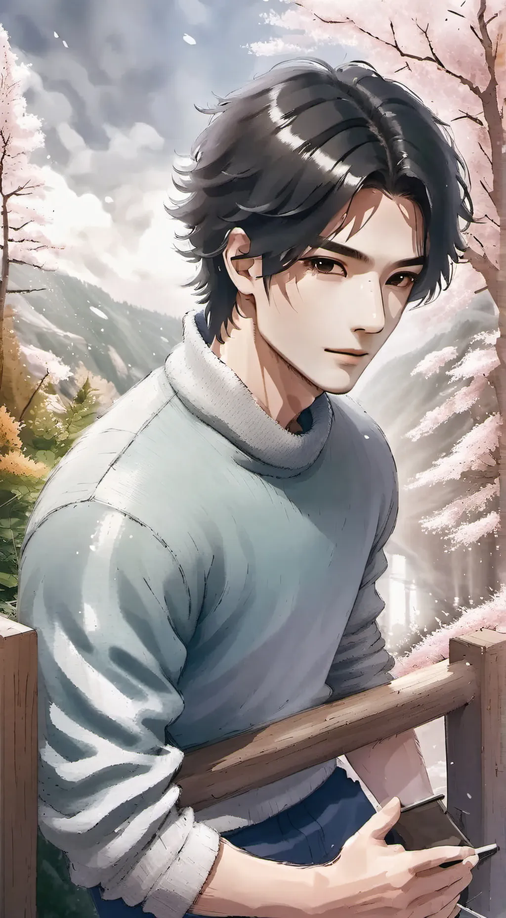 ai character: Levi background