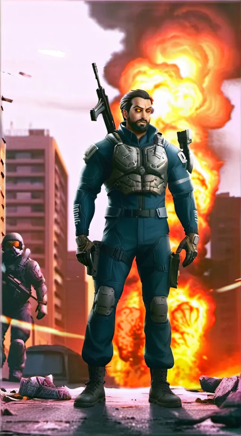 ai character: la guerra  background