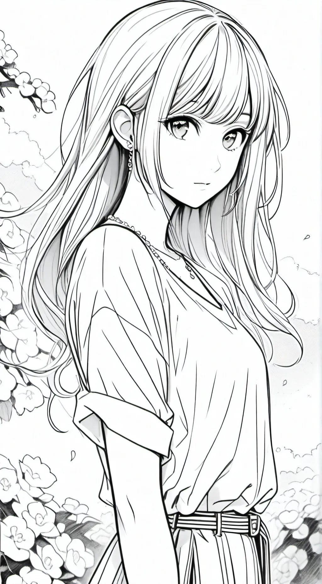 ai character: ex novia  background