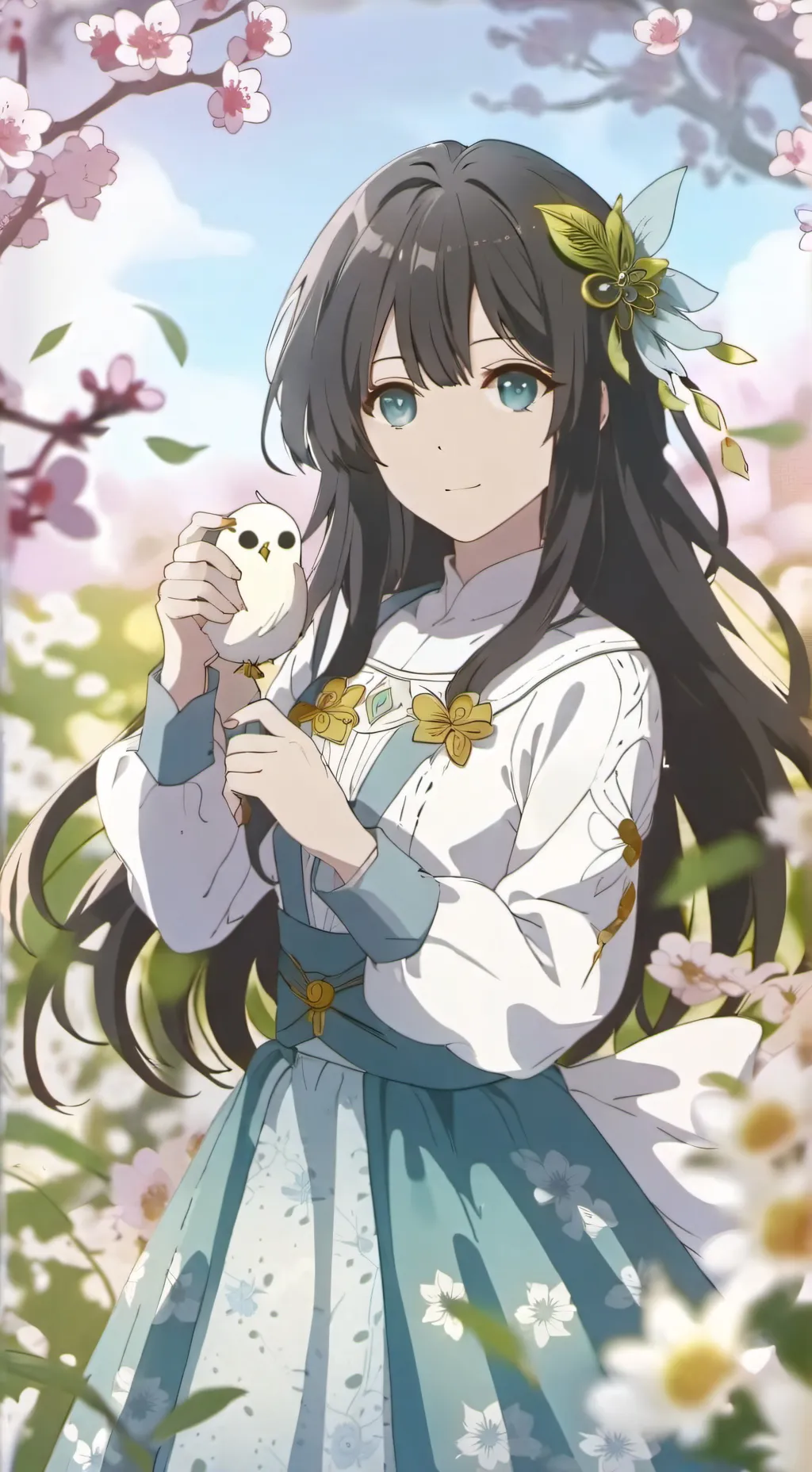 ai character: luna background