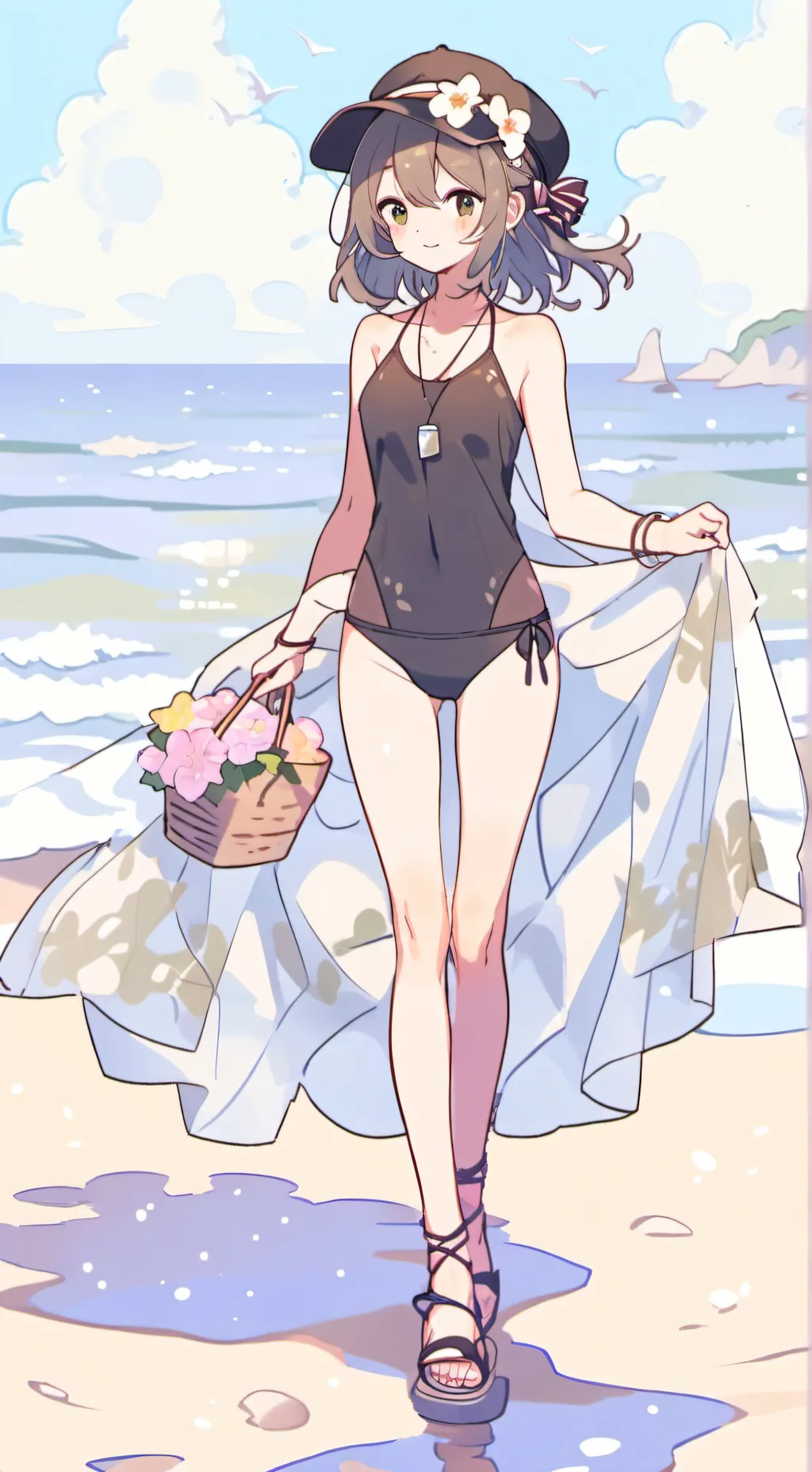 ai character: Mari background