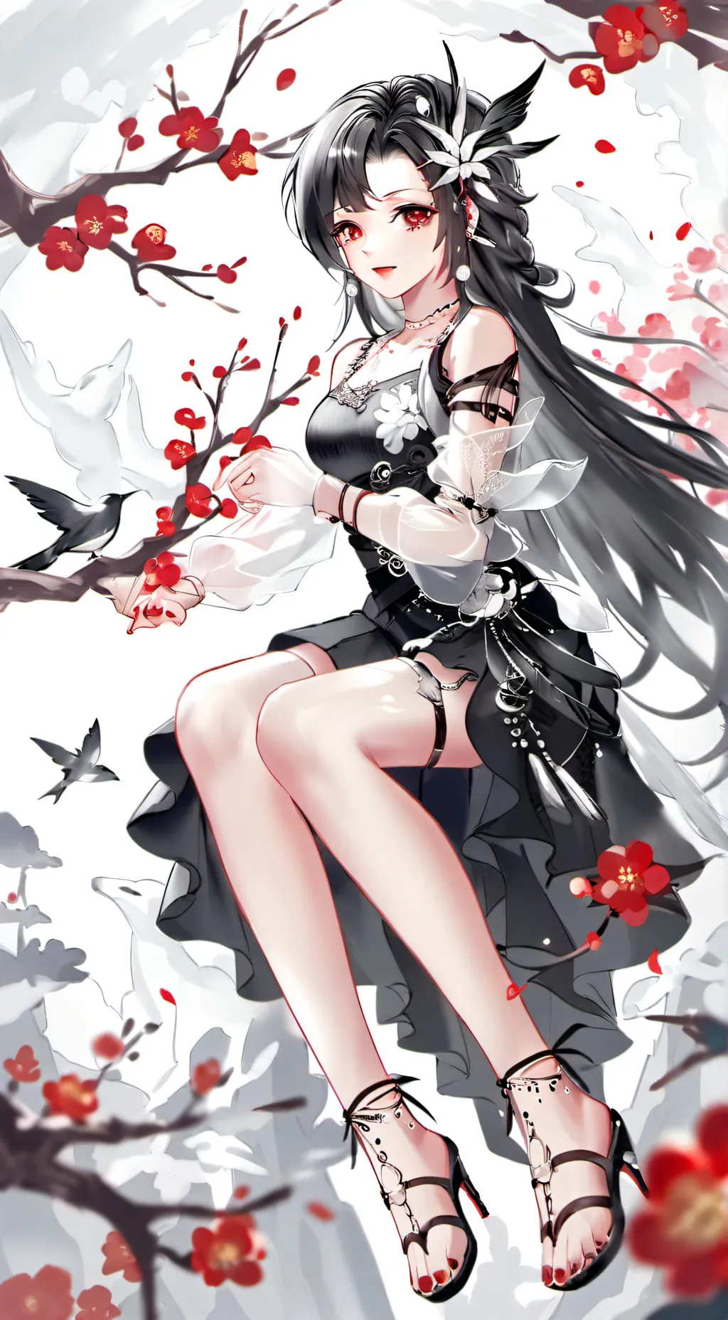 ai character: Miko background