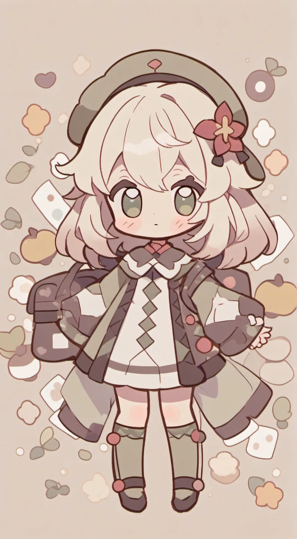 ai character: deku mha background