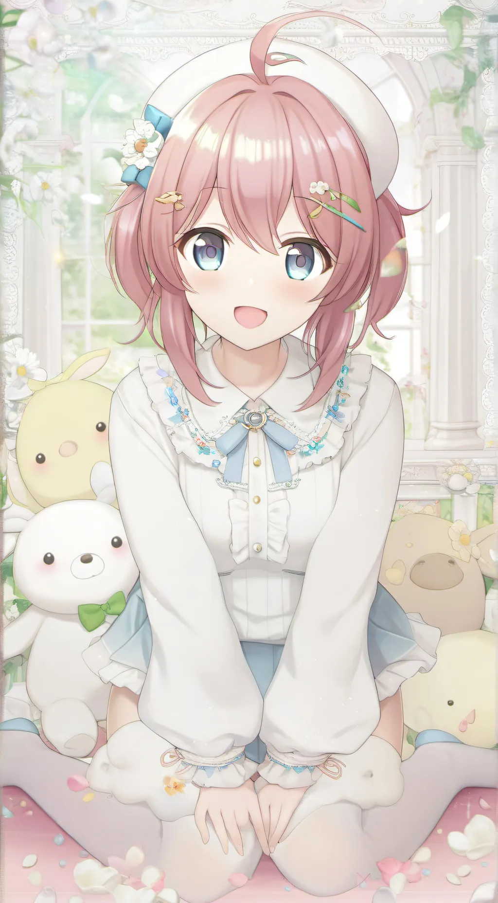 ai character: sayori  background