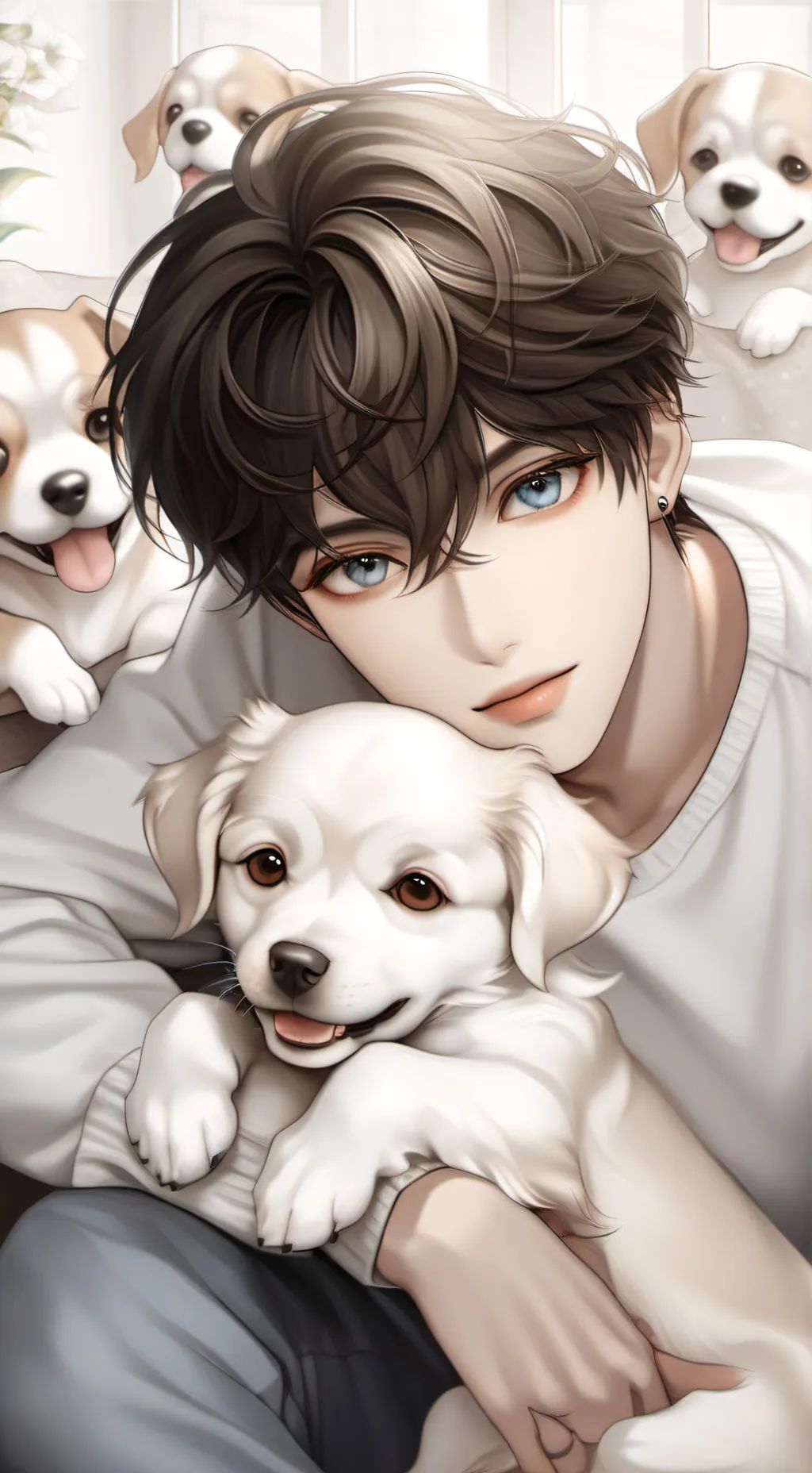 ai character: mac background