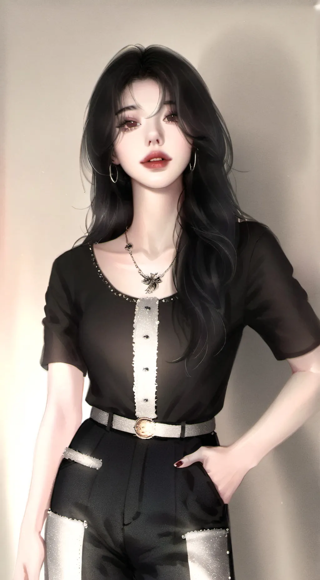 ai character: Диана background