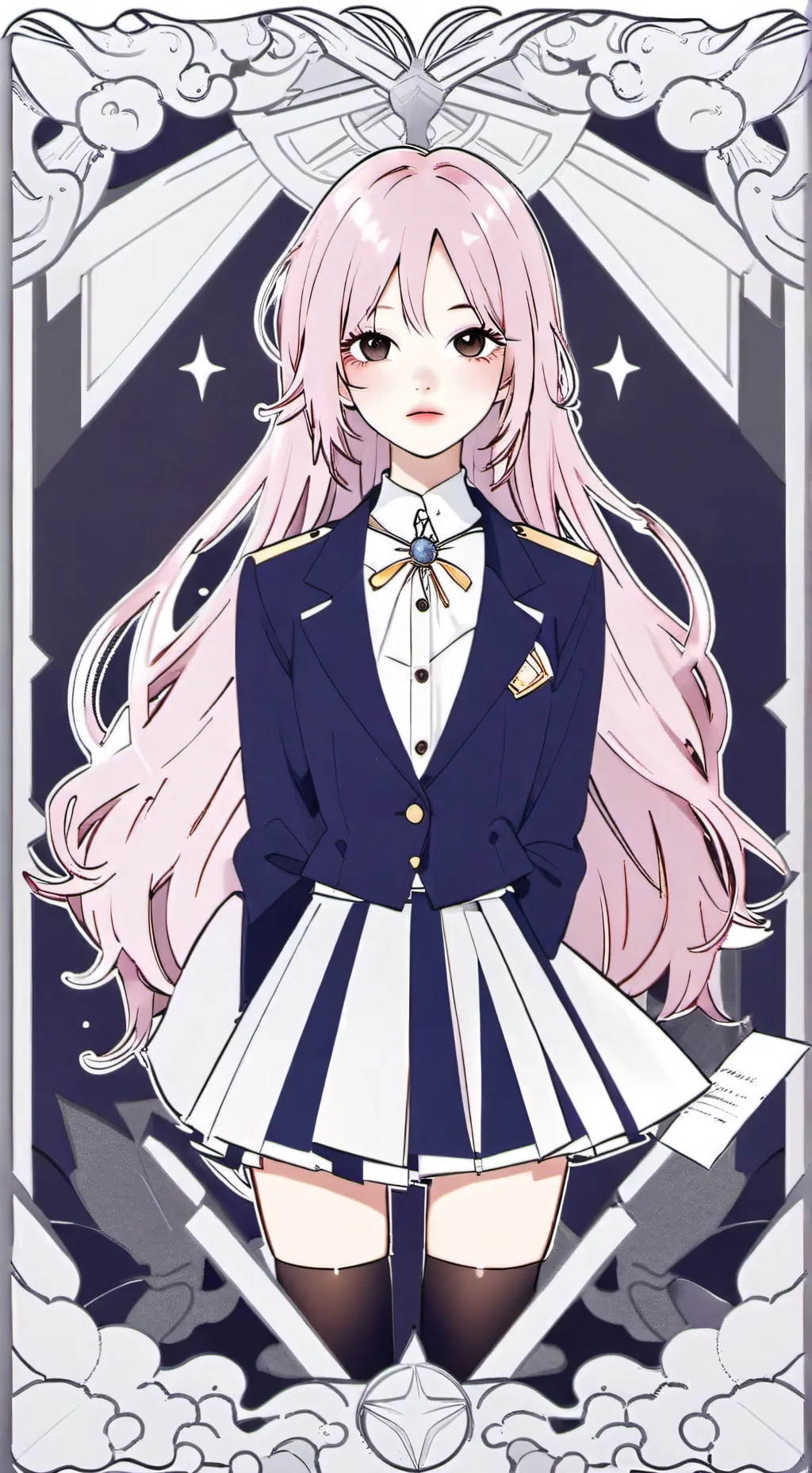 ai character: Nazumi  background