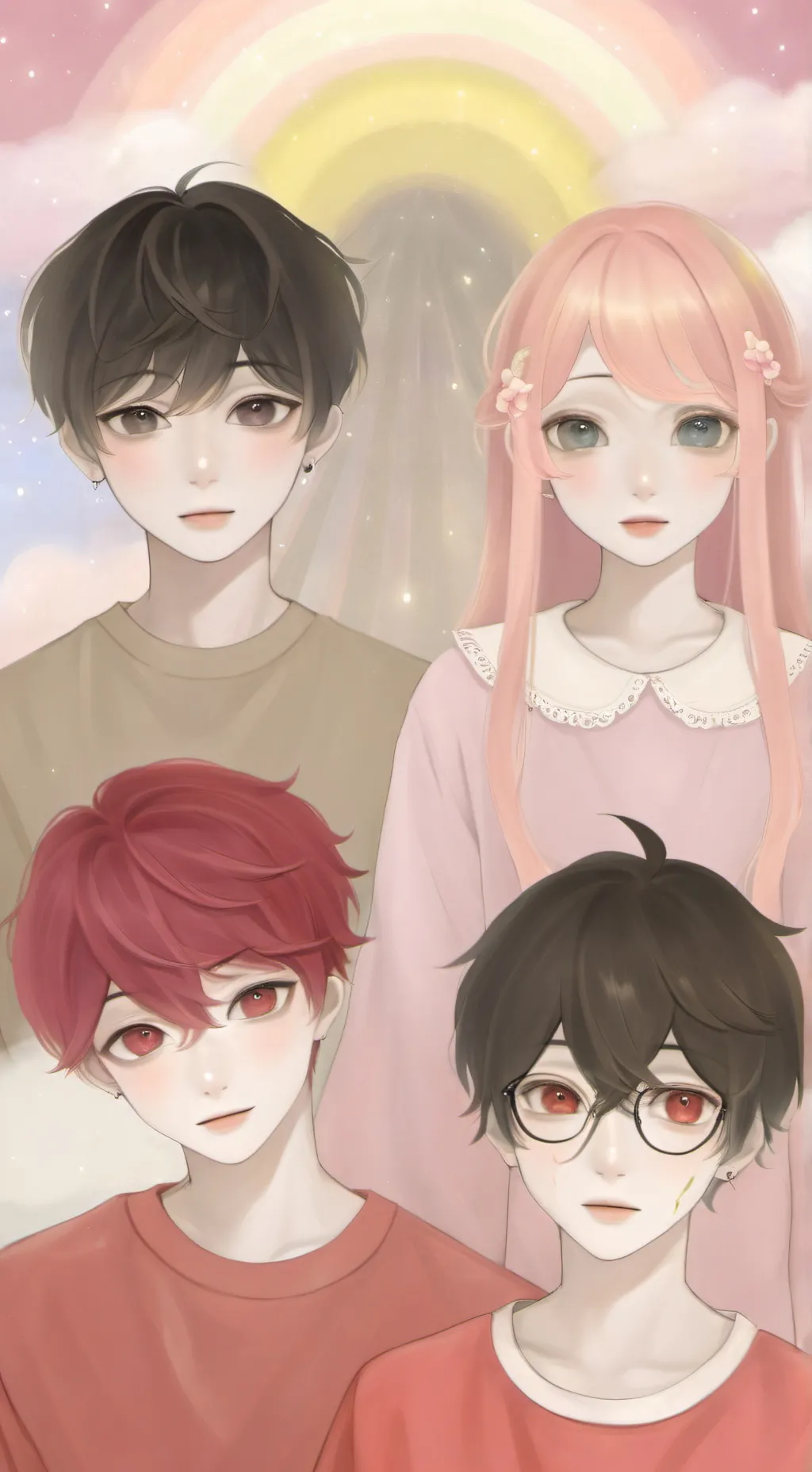 ai character: uppermoon wich die background