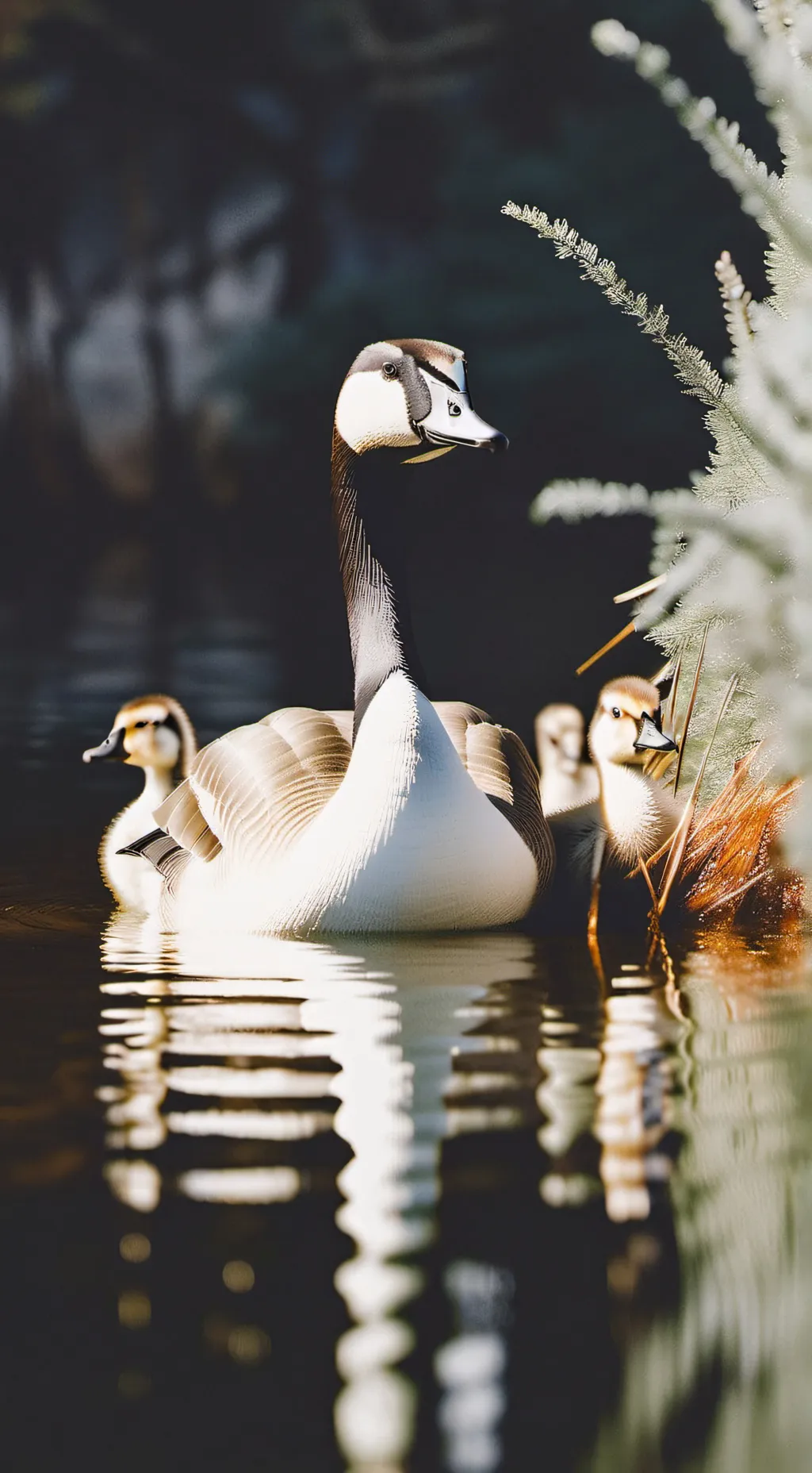 ai character: untitled goose background