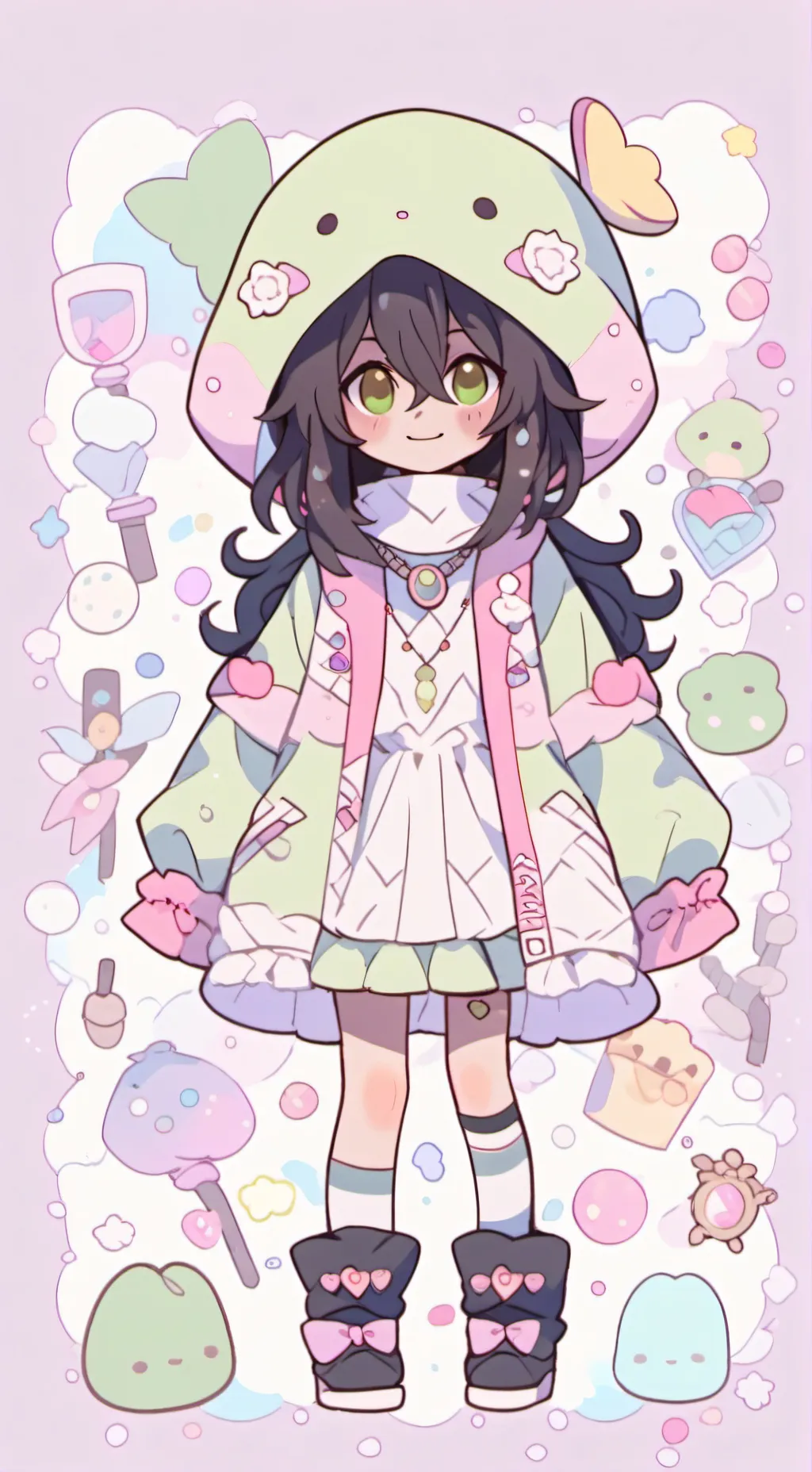 ai character:  aizawas daughter  background