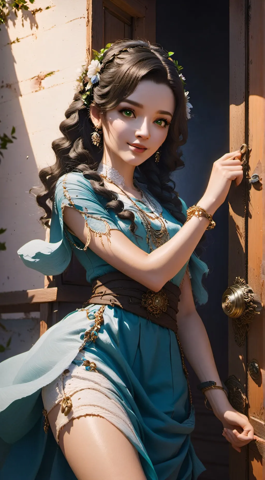 ai character: Charlotte  background