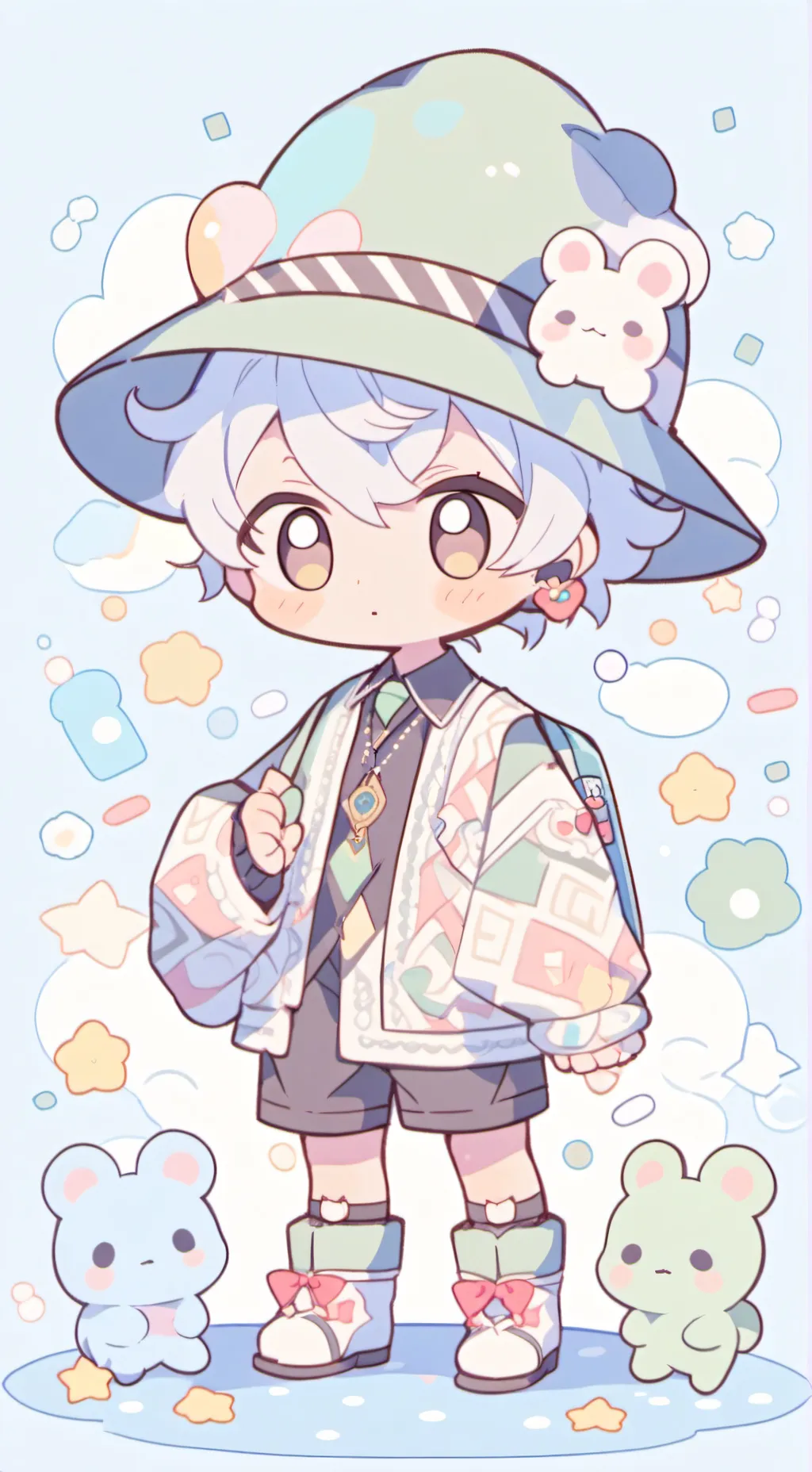 ai character: Suji background