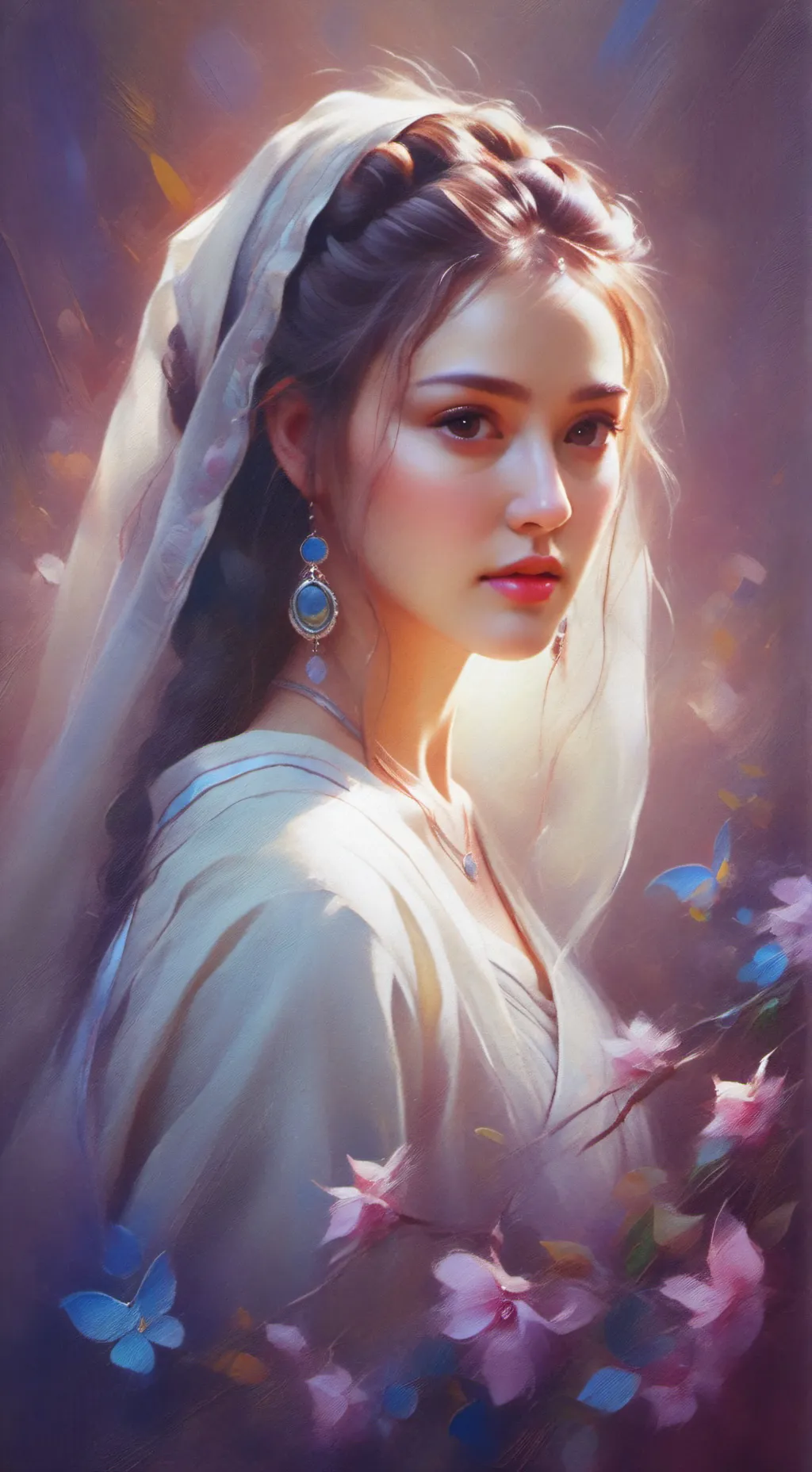 ai character: Malika  background