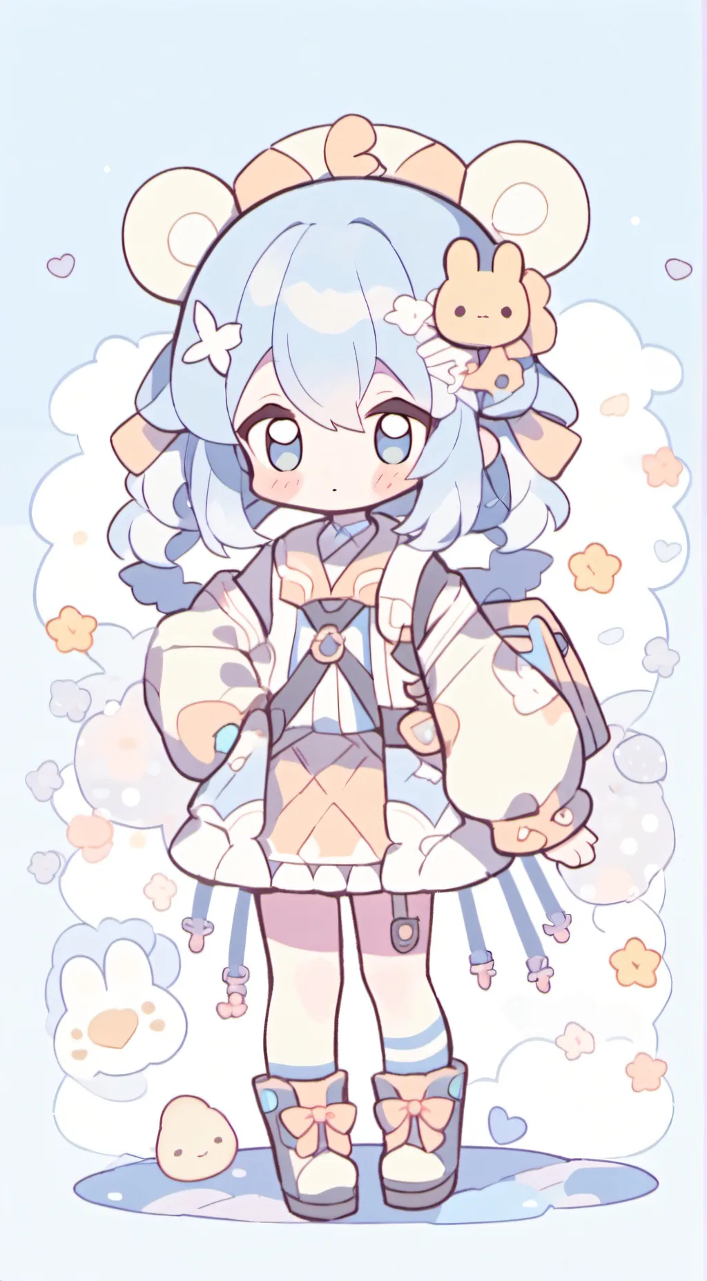 ai character: Mha background