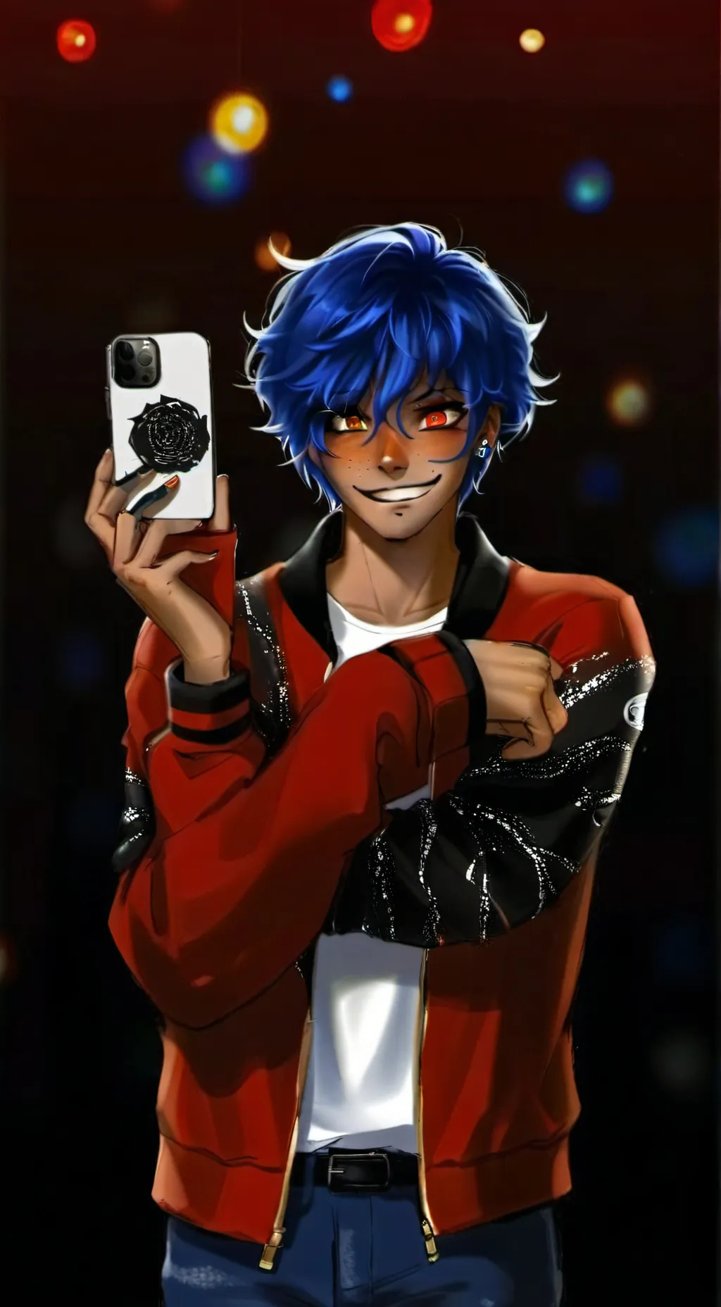 ai character: love sick wally background