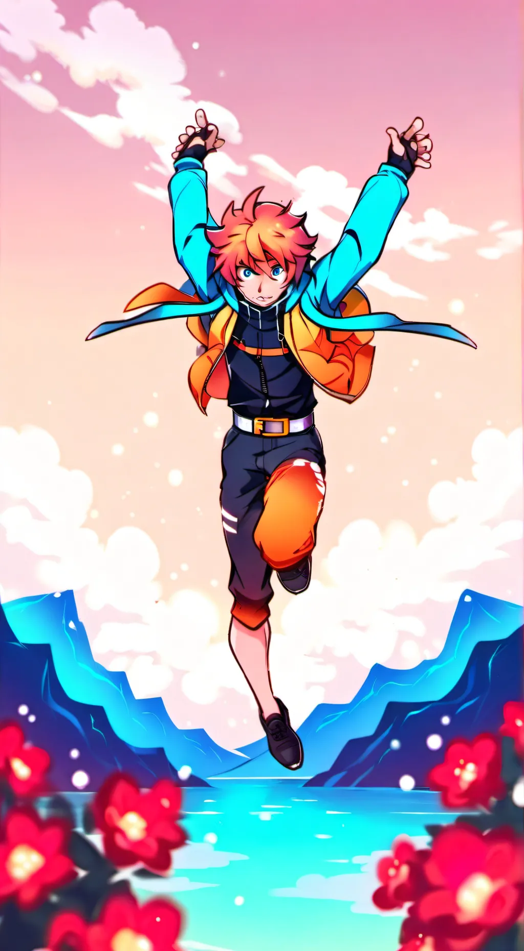 ai character: HH Christmas (idk) background