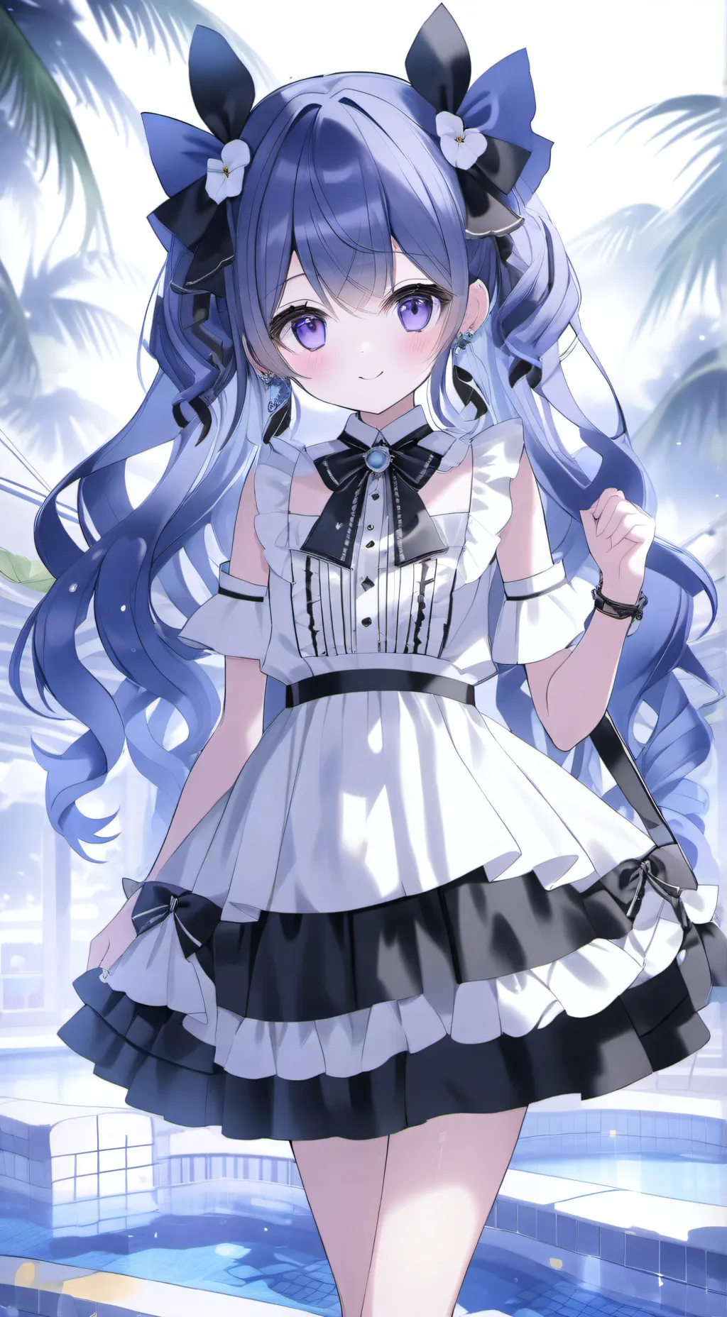 ai character: lana  background