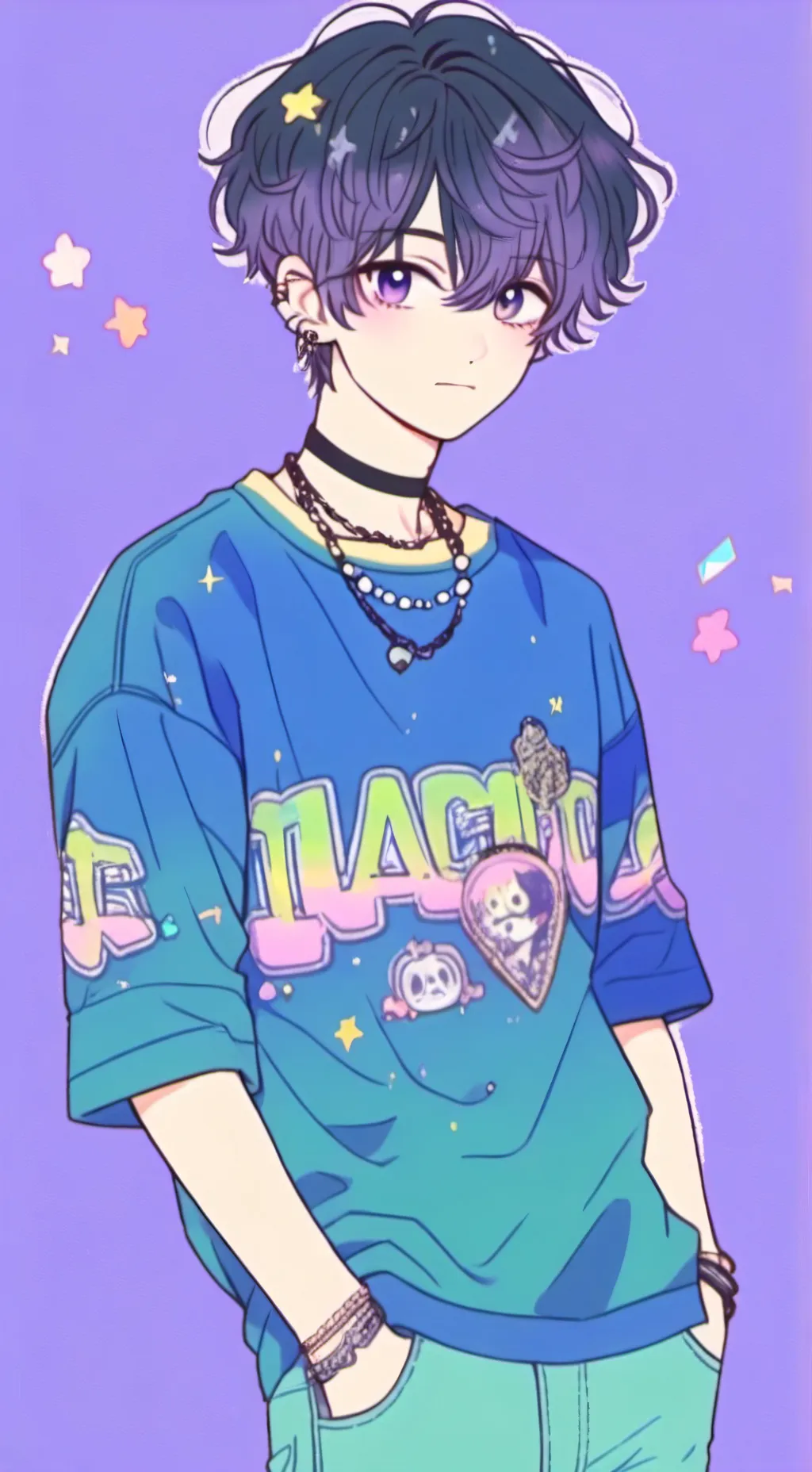 ai character: Asher  background